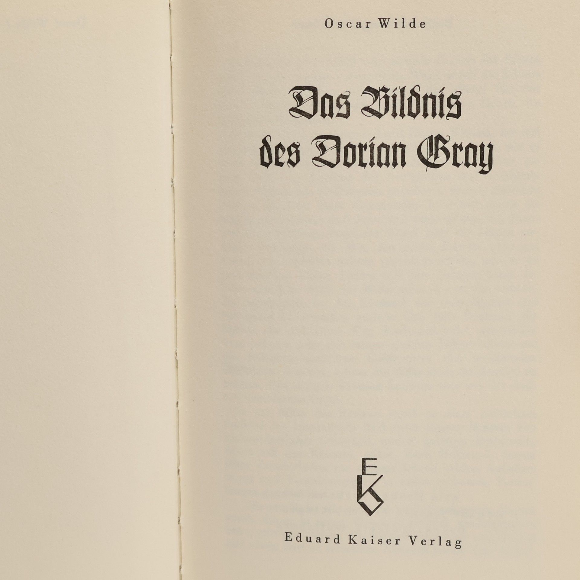 Oscar Wilde Das Bildnis des Dorian Gray