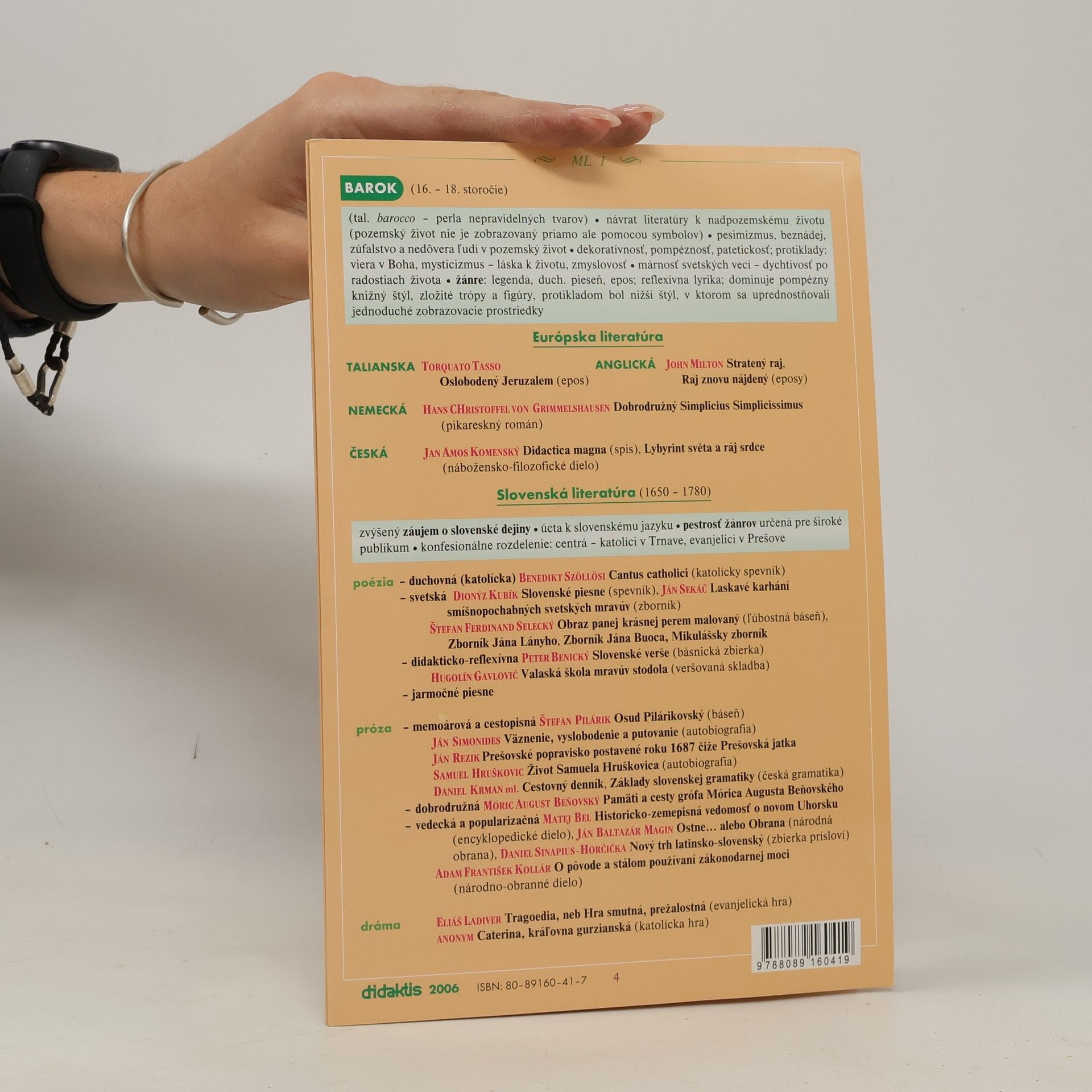 Various authors Mapka literatúry SŠ 1