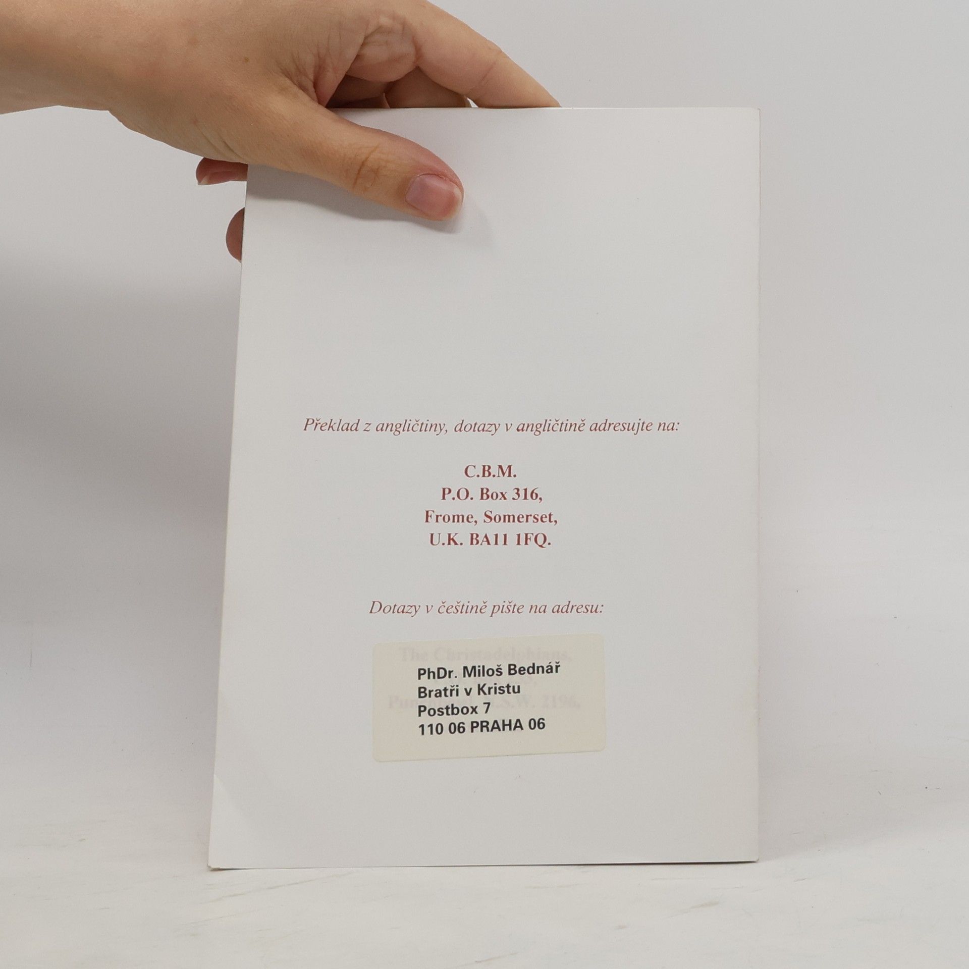 Kolektiv autorů Omyly Svědků Jehovových odhaleny pomocí Bible!