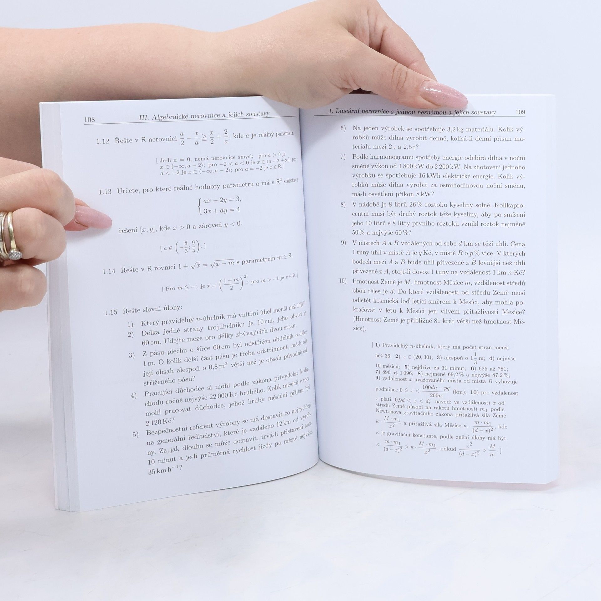 František Janeček Sbírka úloh z matematiky pro střední školy