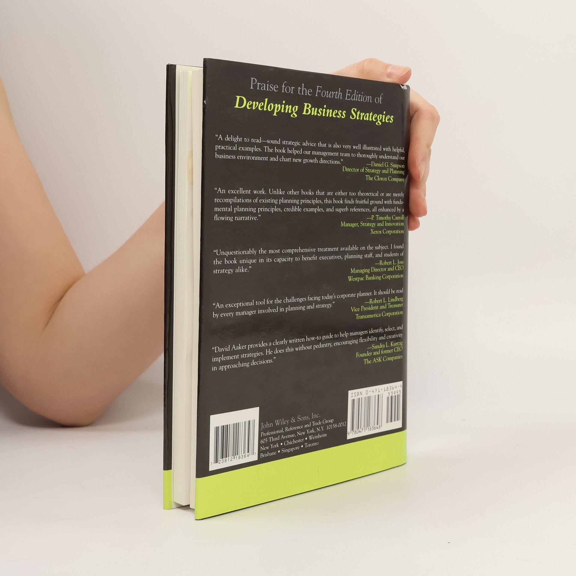 David A. Aaker Developing Business Strategies - Fifth Edition