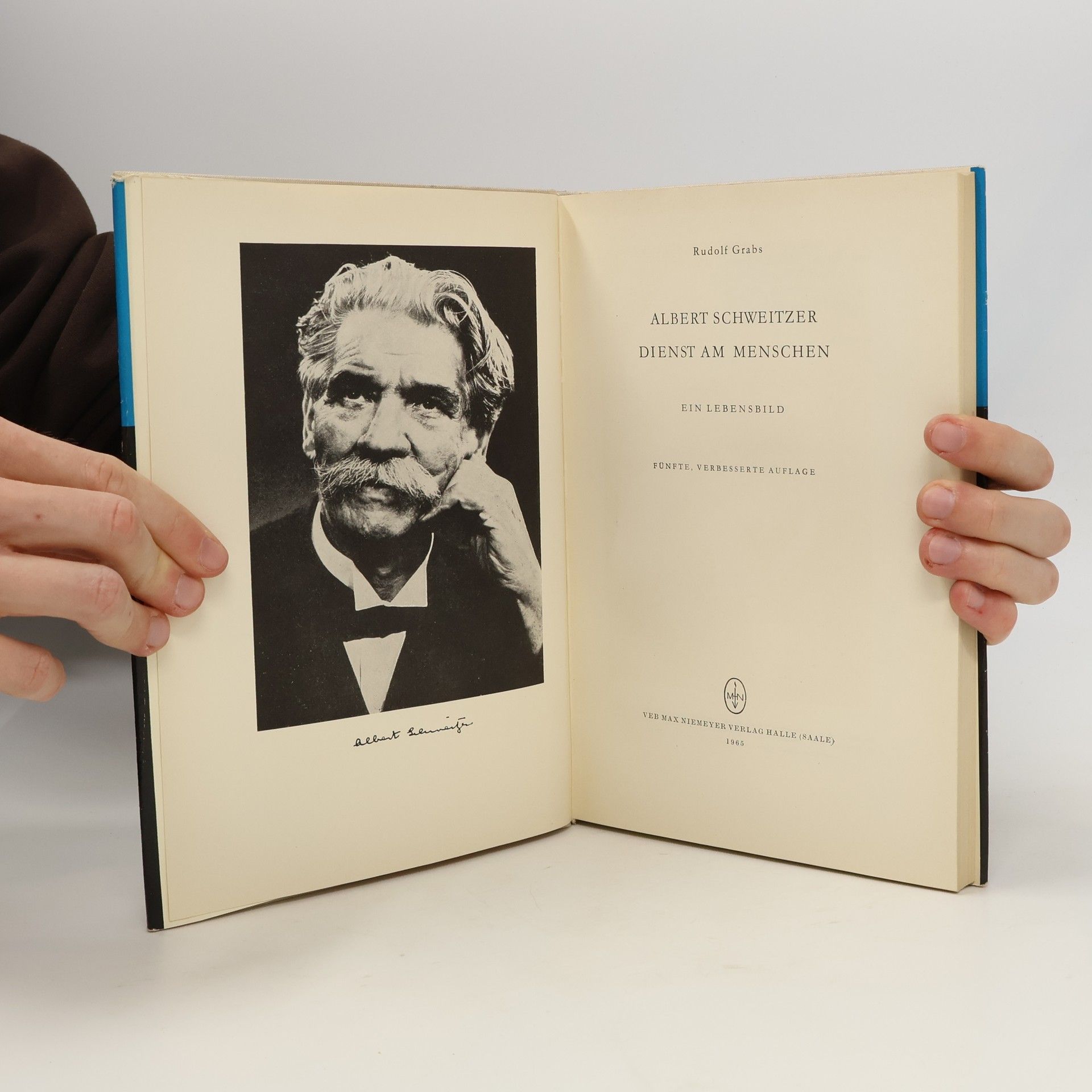 Rudolf Grabs Albert Schweitzer. Ein Lebensbild
