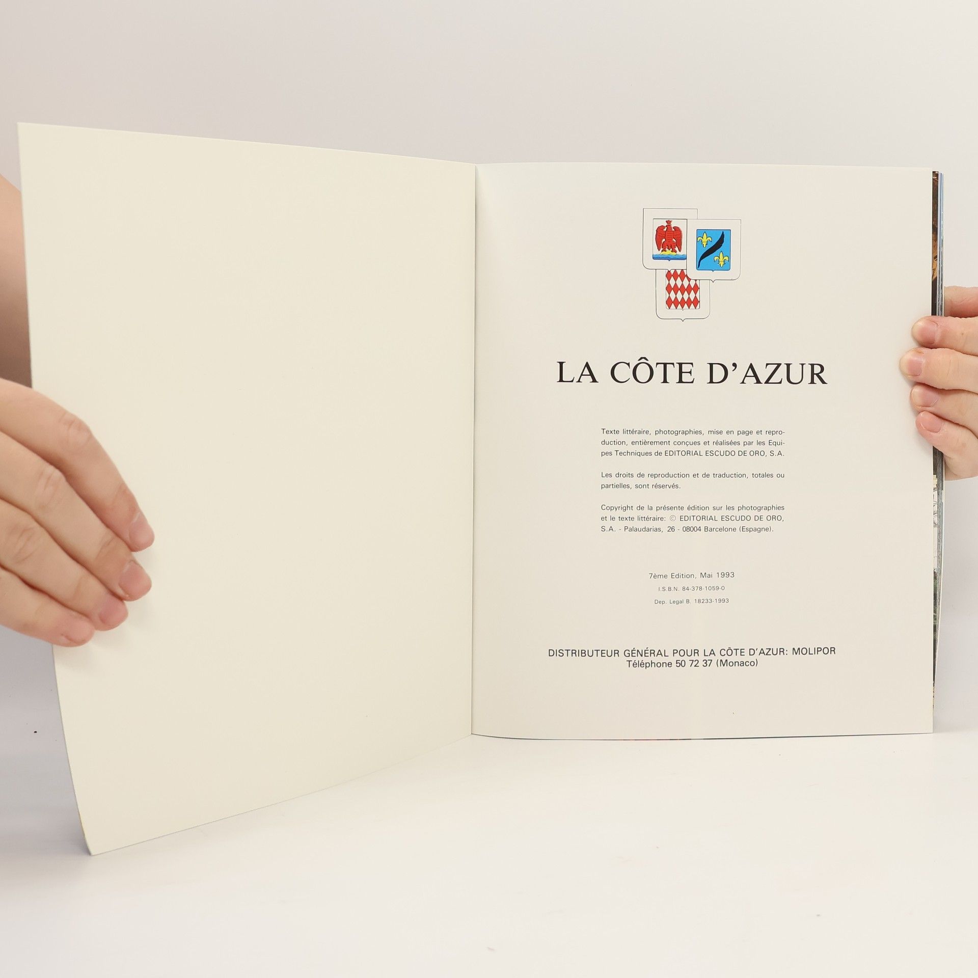 Editorial Escudo de Oro La Côte d'Azur