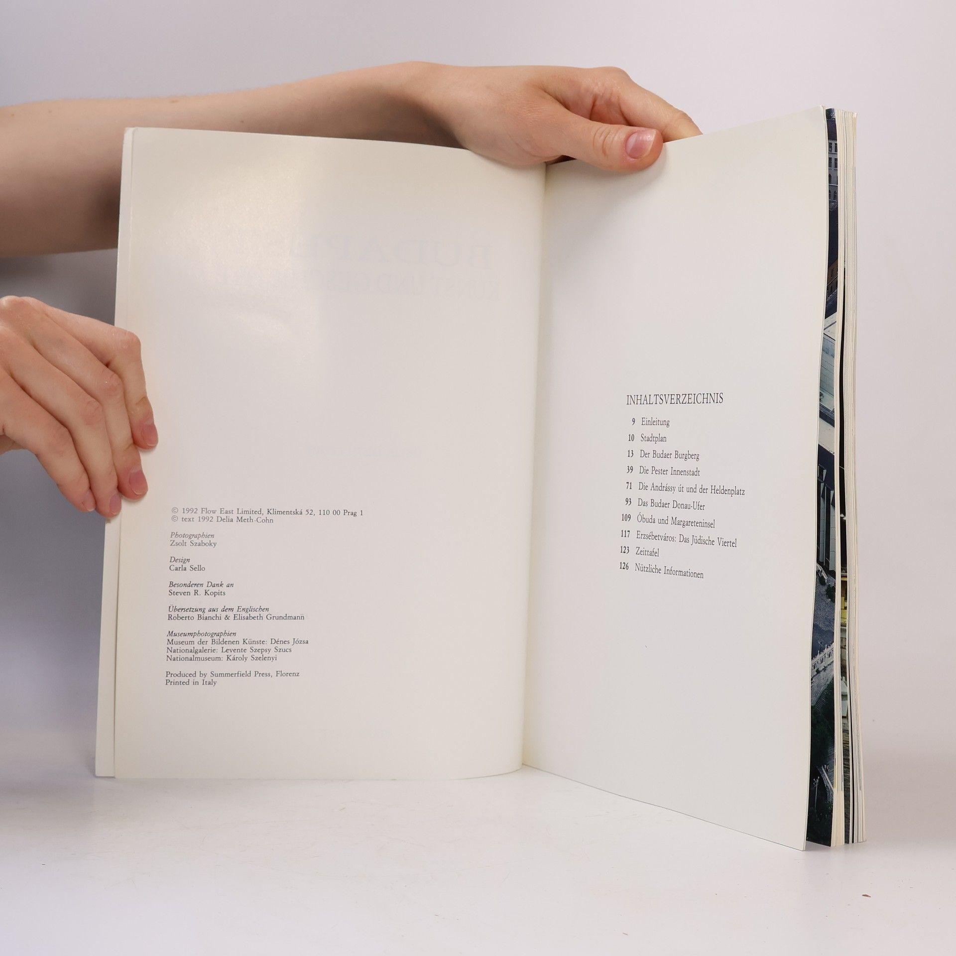 Delia Meth-Cohn Budapest. Kunst und Geschichte
