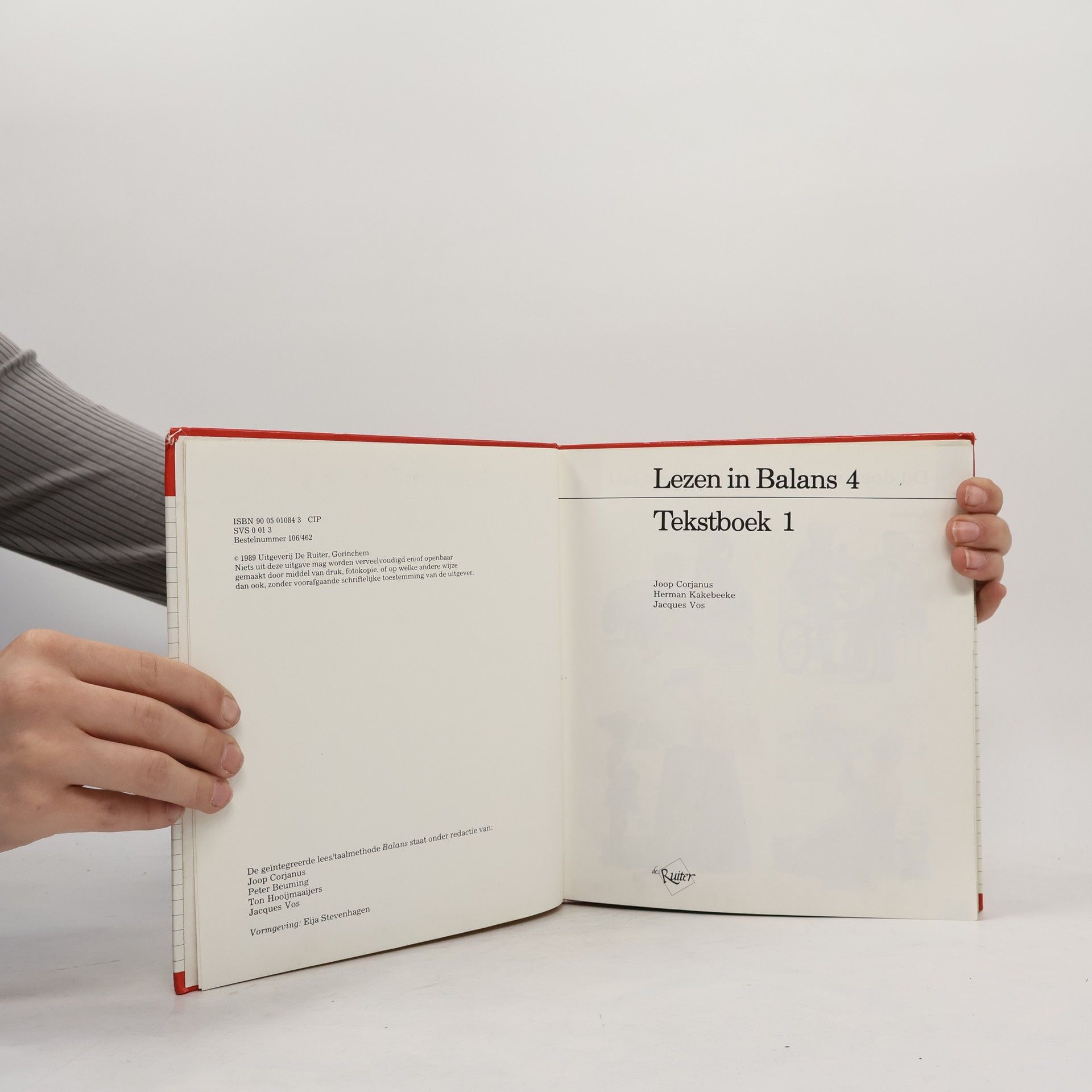 Joop Corjanus Lezen in Balans 4 Tekstboek 1