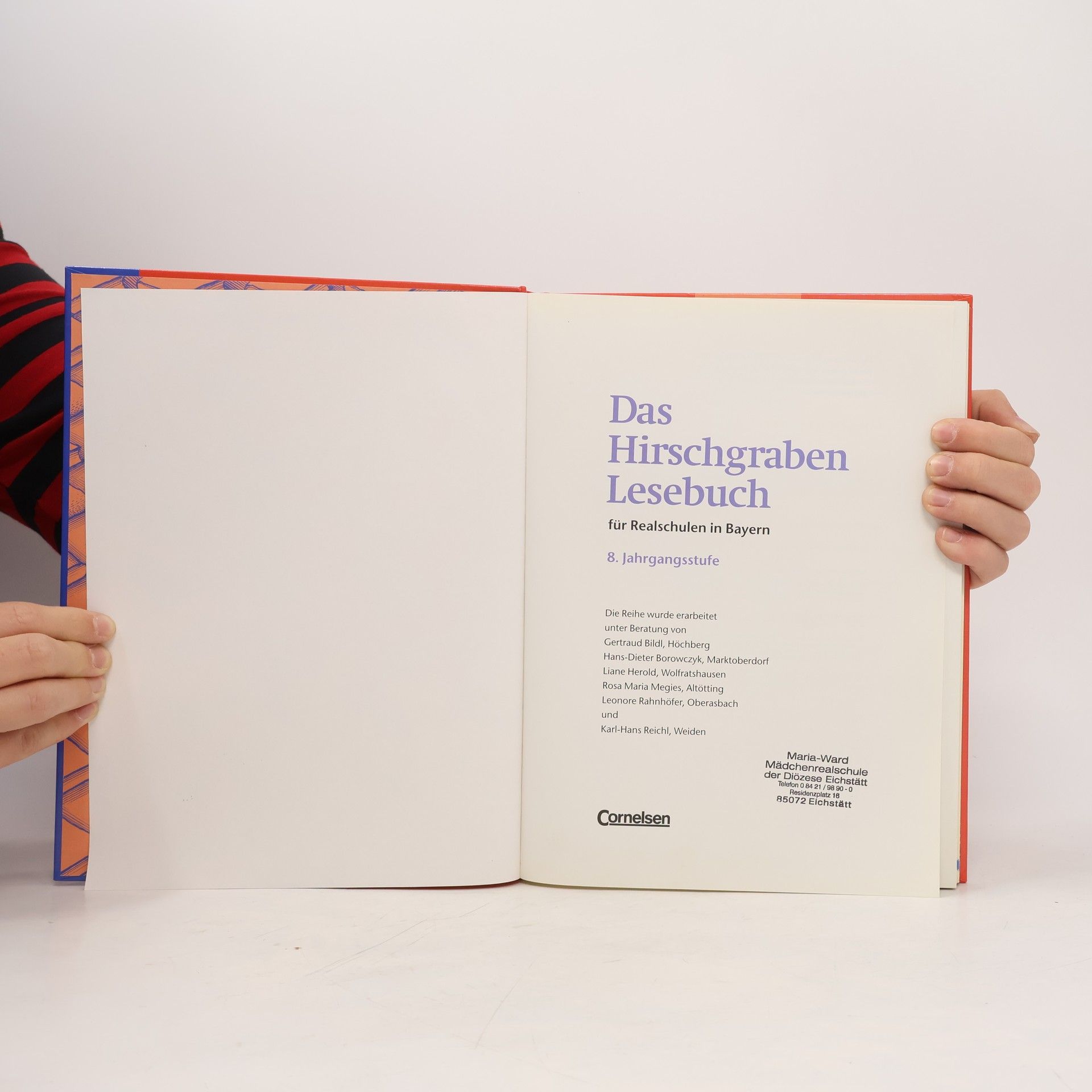 Das Hirschgraben Lesebuch - Ausgabe für die sechsstufige Realschule in Bayern / 8. Jahrgangsstufe - Schülerbuch