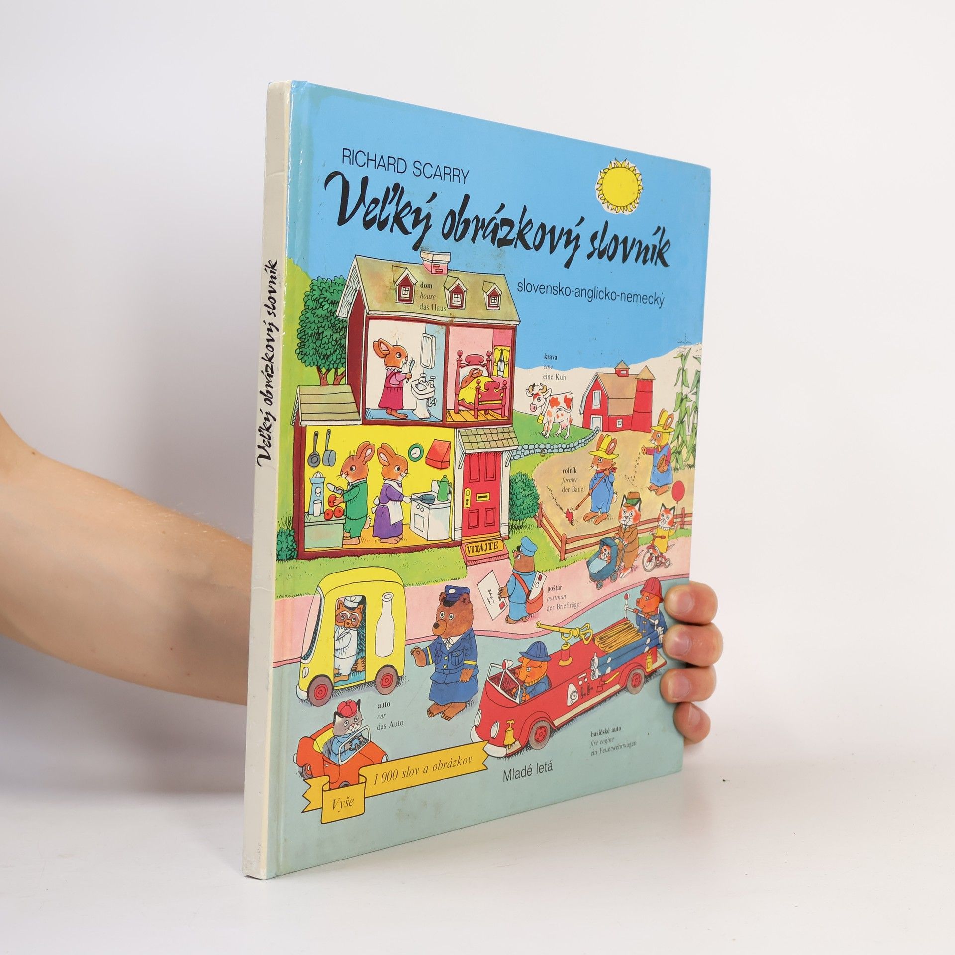 Richard Scarry Veľký obrázkový slovník. Slovensko-anglicko-nemecký