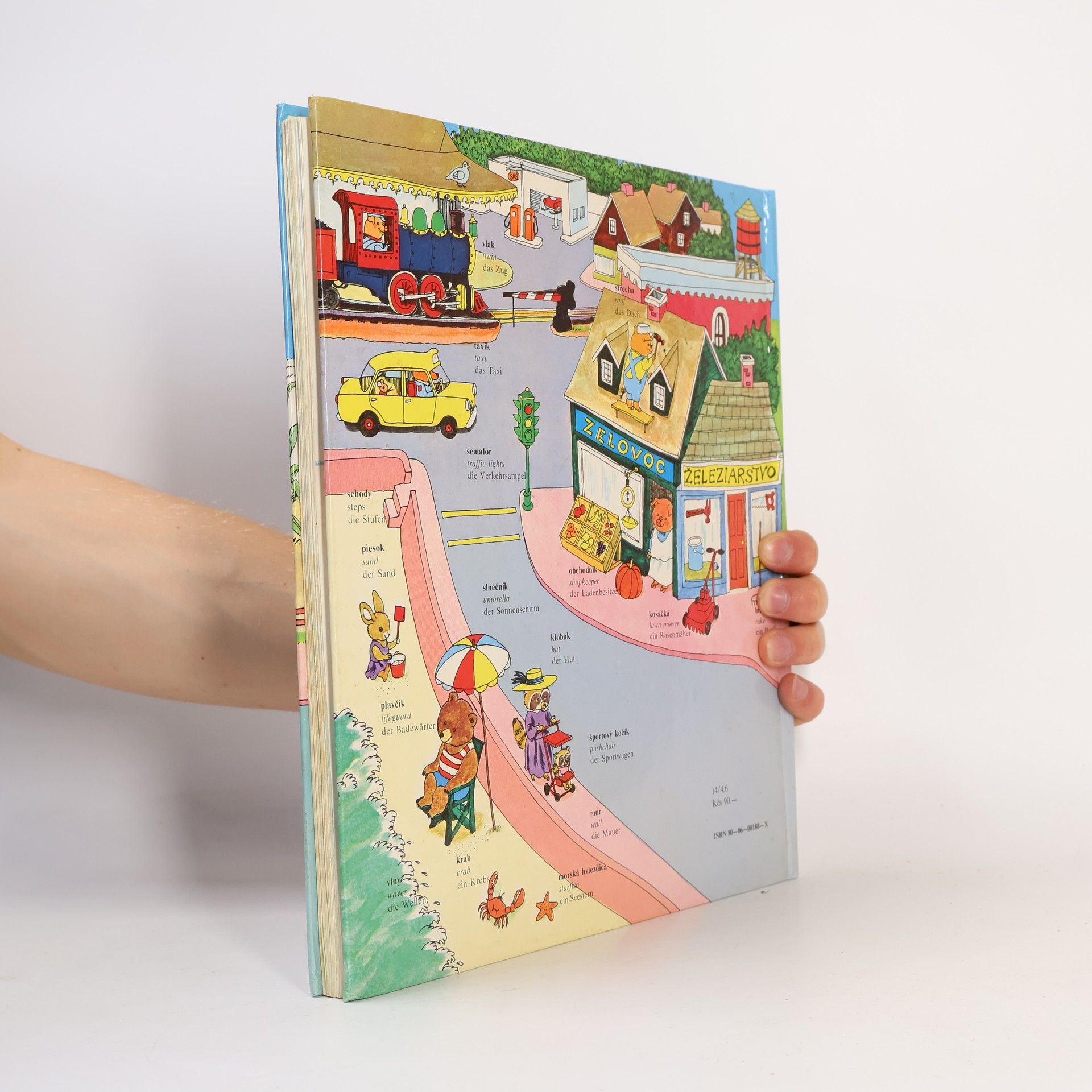 Richard Scarry Veľký obrázkový slovník. Slovensko-anglicko-nemecký