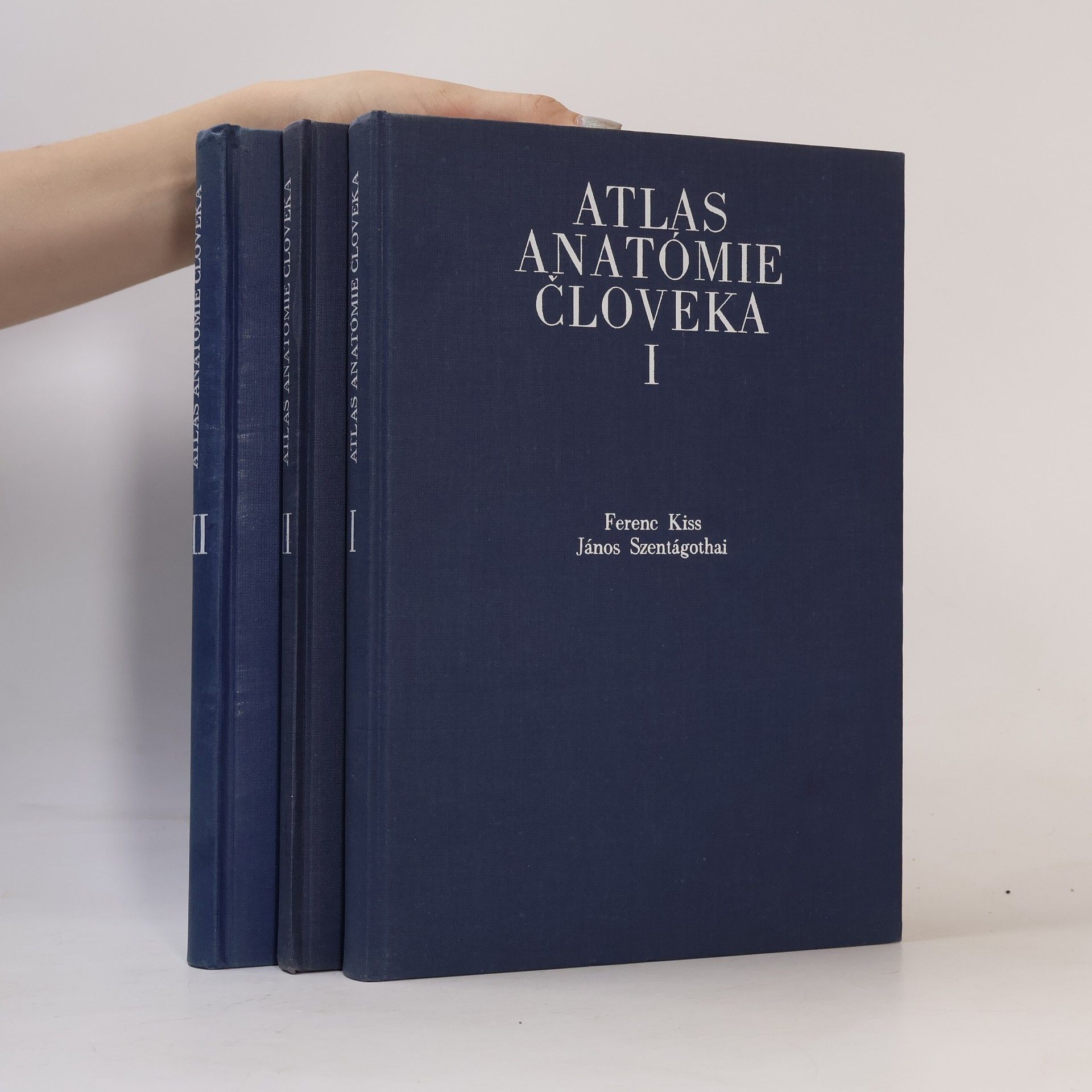 János Szentágothai Atlas anatómie človeka I-III