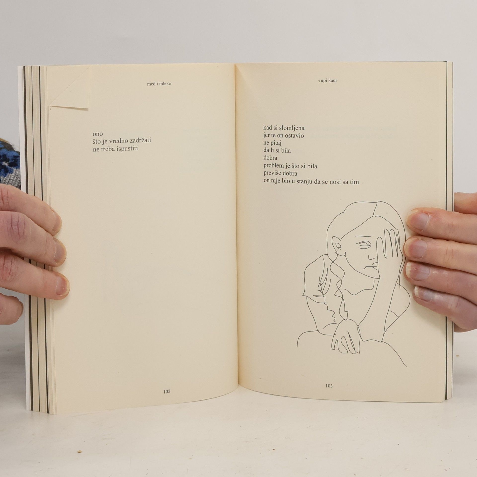 Rupi Kaur Med i mleko