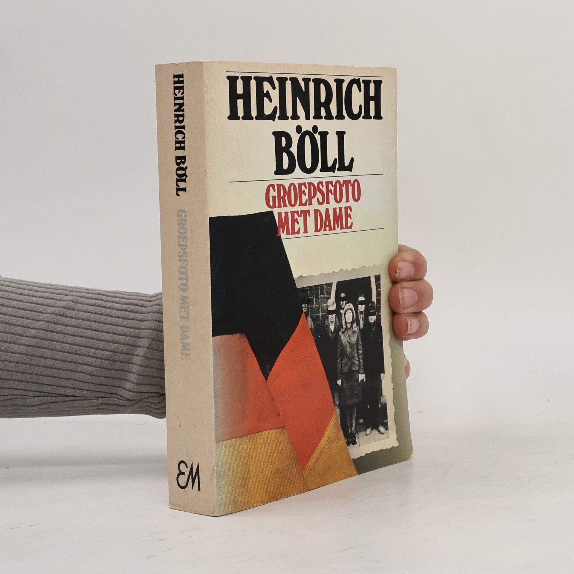 Heinrich Böll Groepsfoto met dame