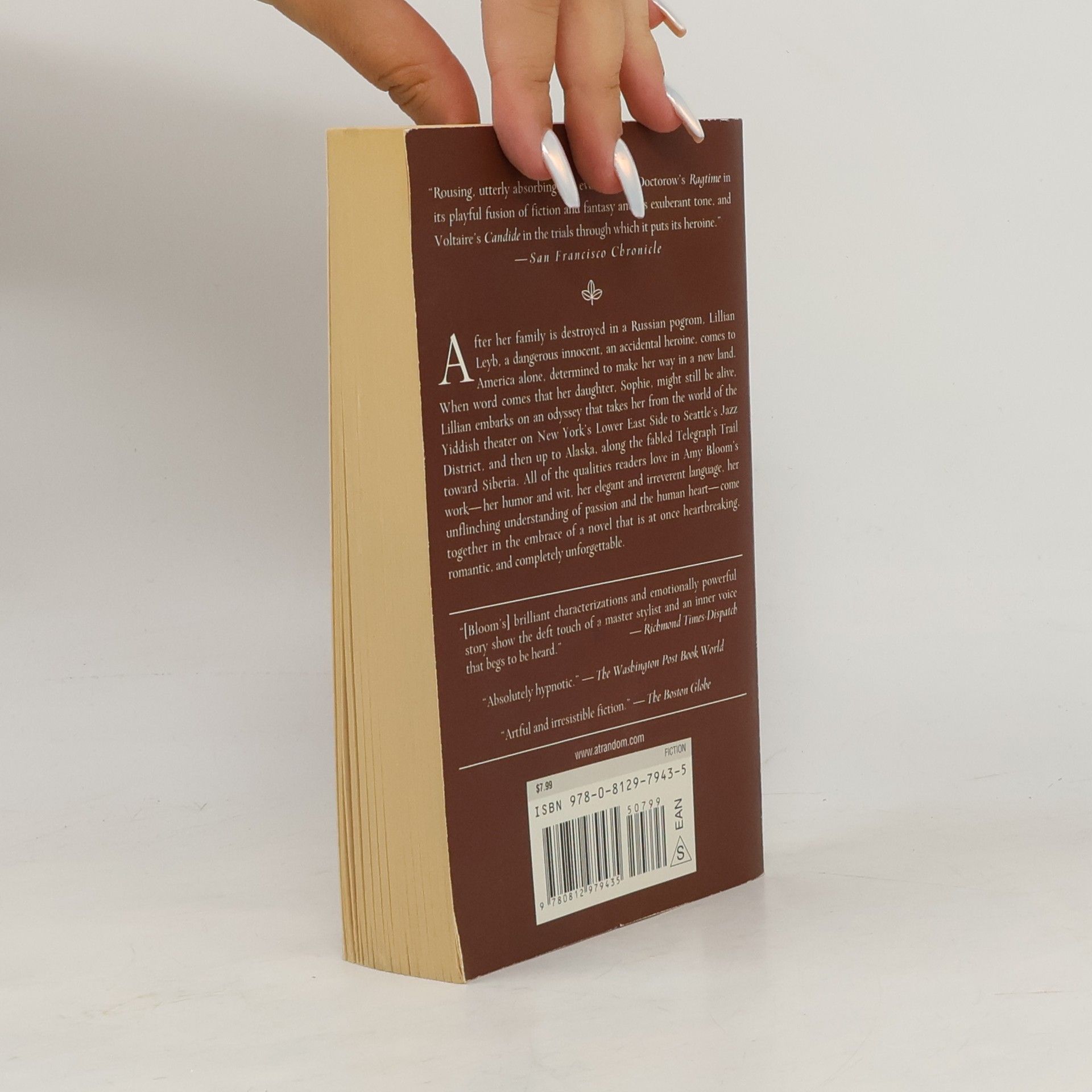 Amy Bloom Away - Random House International Edition