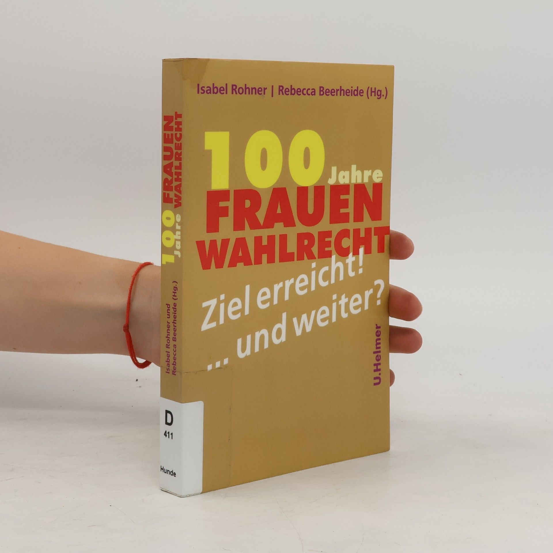 Isabel Rohner 100 Jahre Frauenwahlrecht