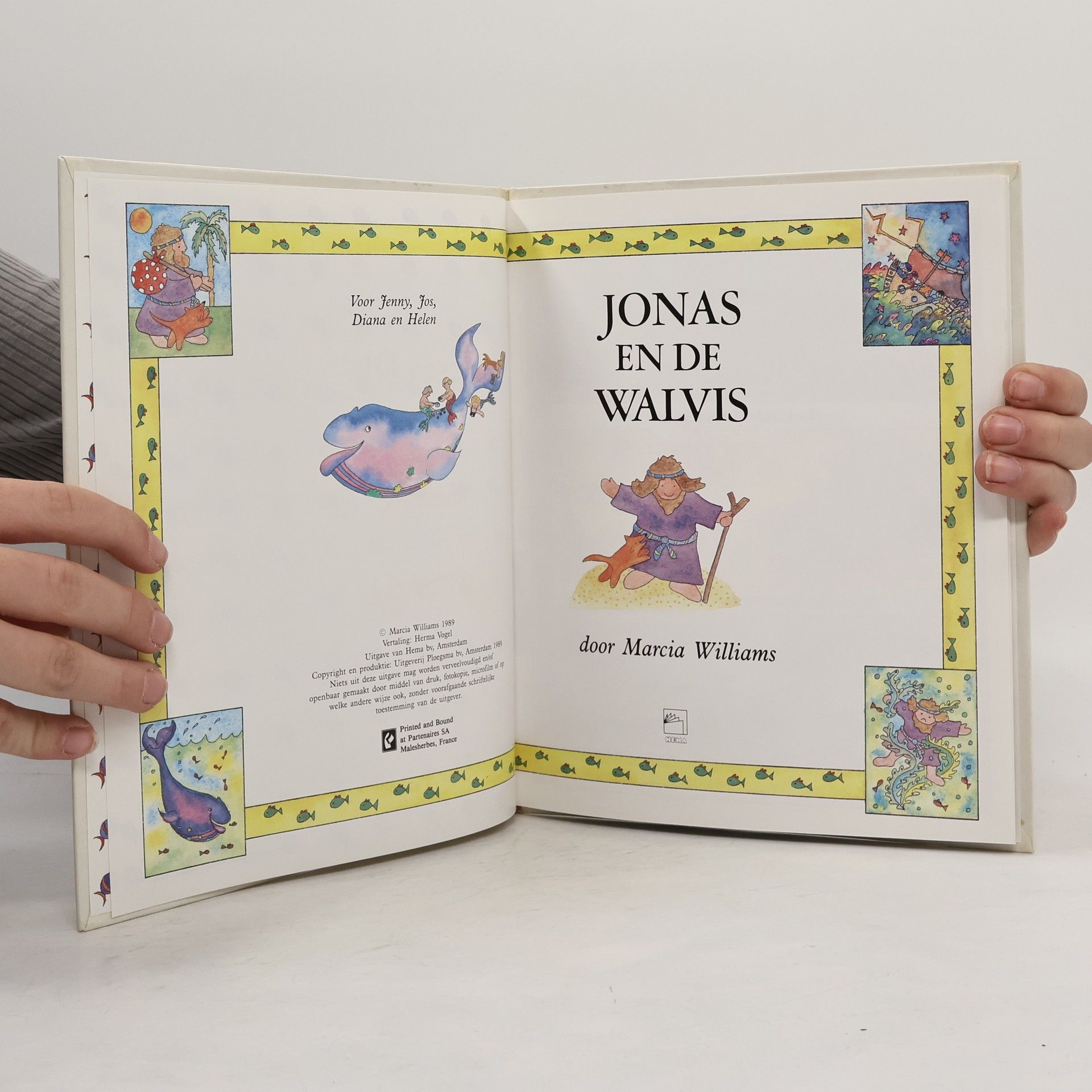 Marcia Williams Jonas en de walvis