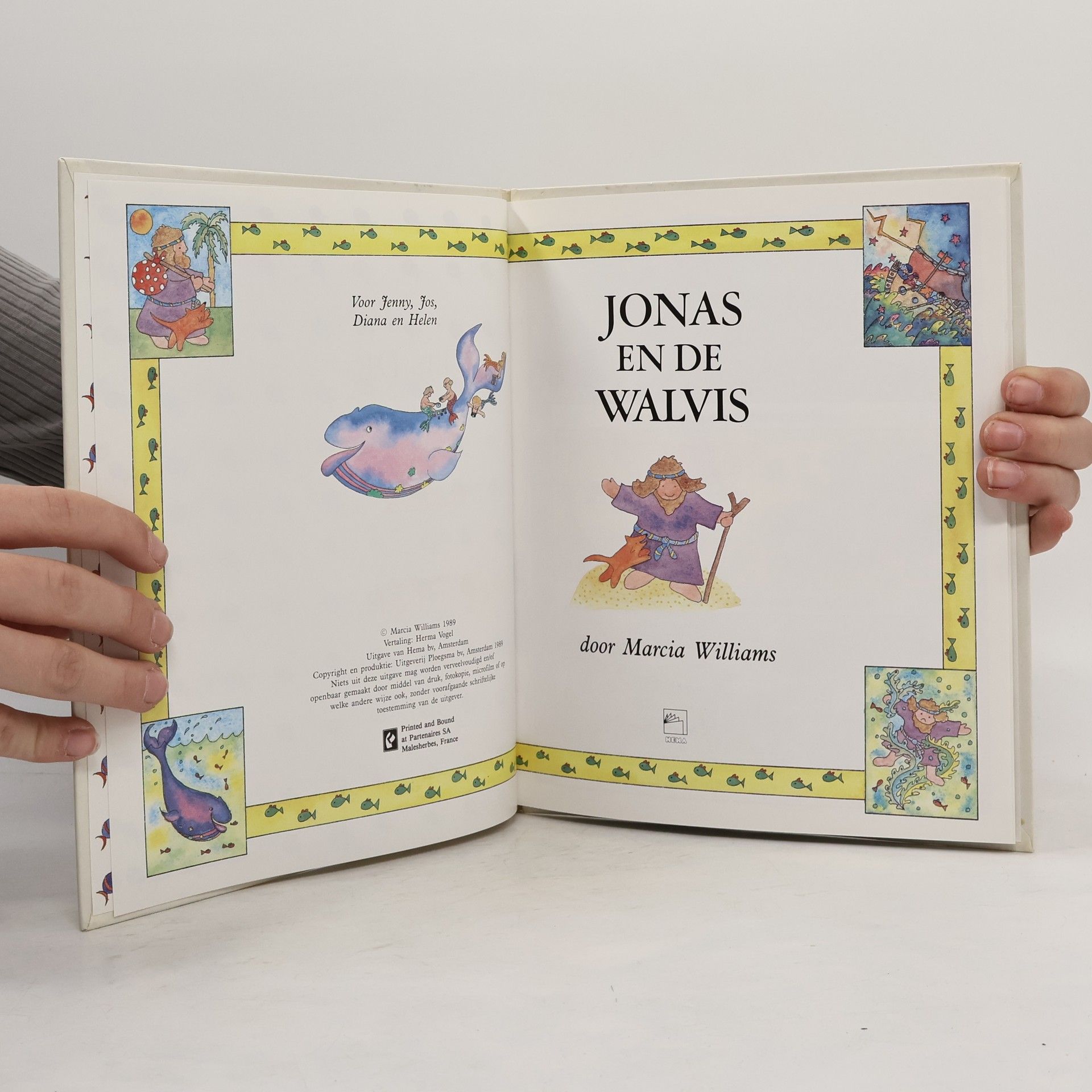 Marcia Williams Jonas en de walvis