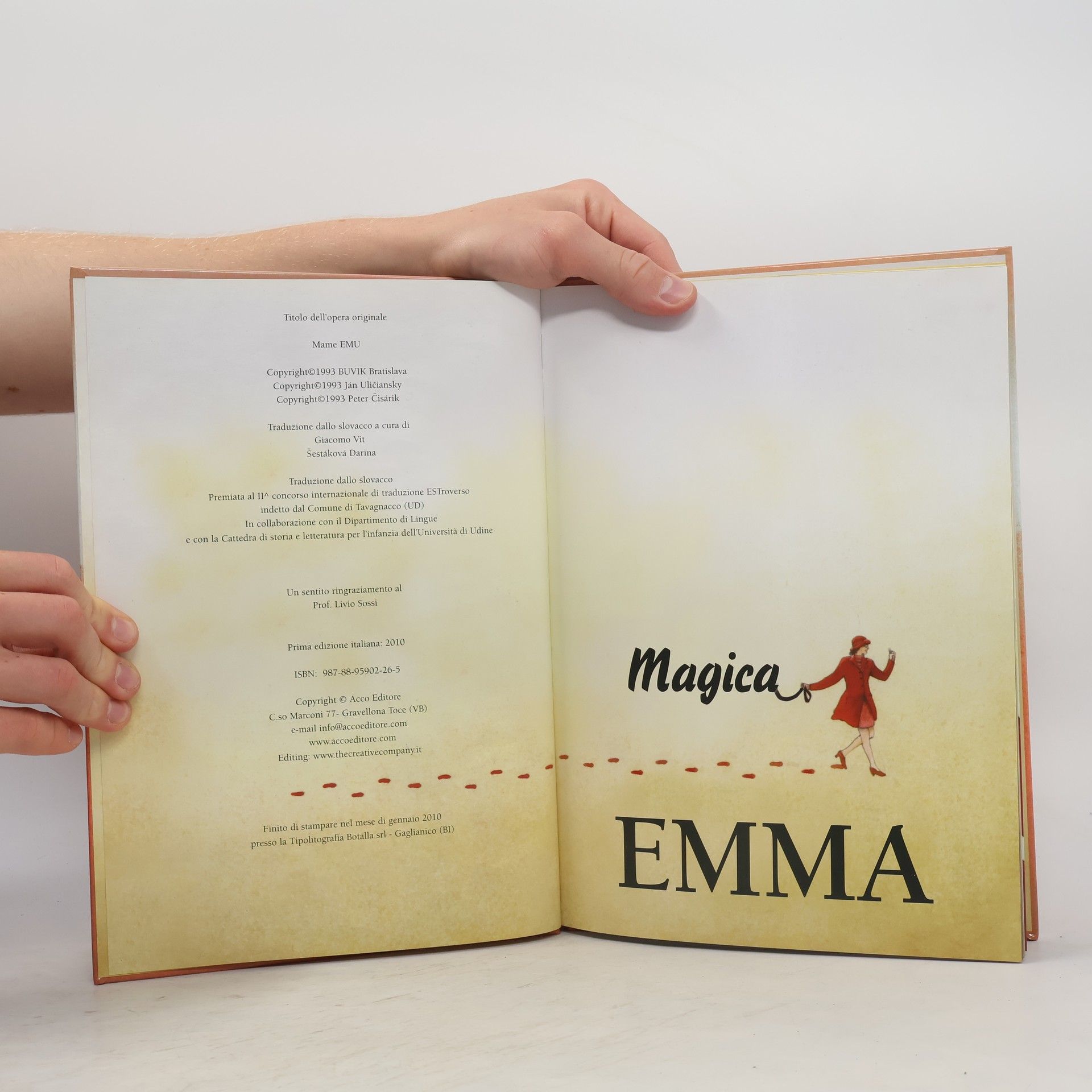 Ján Uličiansky Compagni d'avventure: Magica Emma