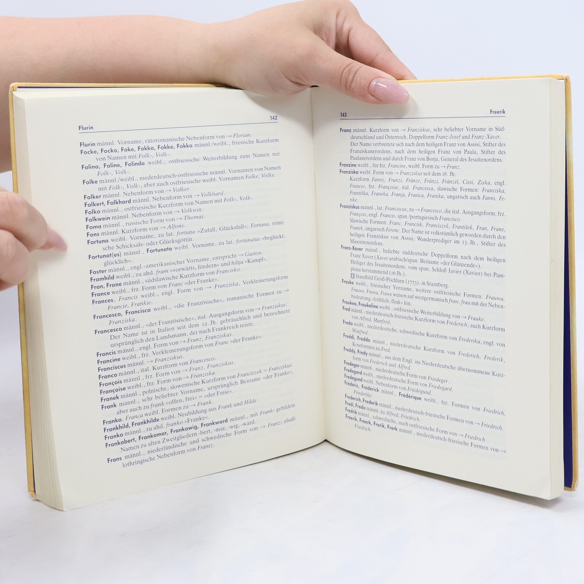 Friedrich Wilhelm Weitershaus Das neue grosse Vornamenbuch
