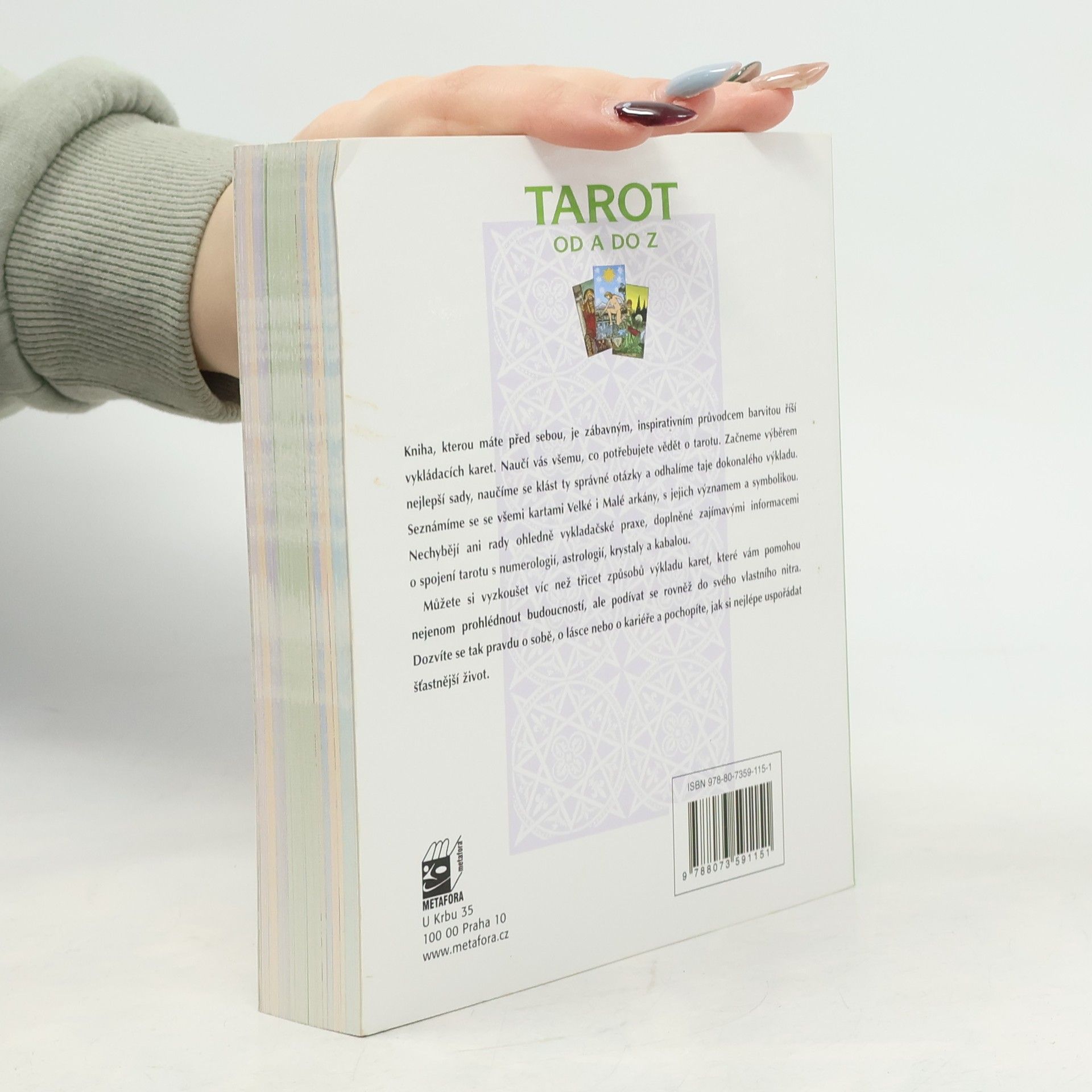 Sarah Bartlett Tarot od A do Z: Obdivuhodný svět vykládacích karet a jejich významů