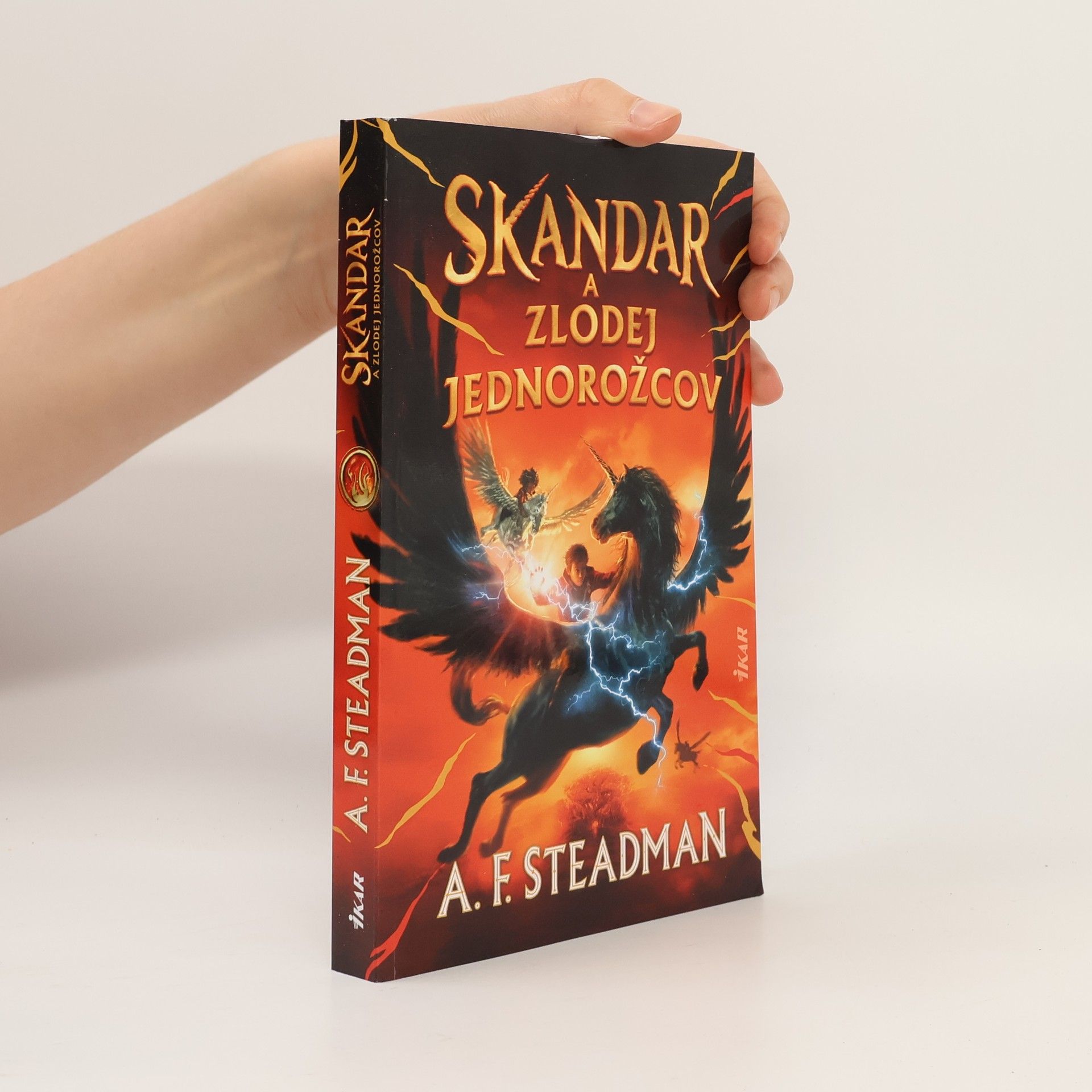 A. F. Steadman Skandar a zlodej jednorožcov