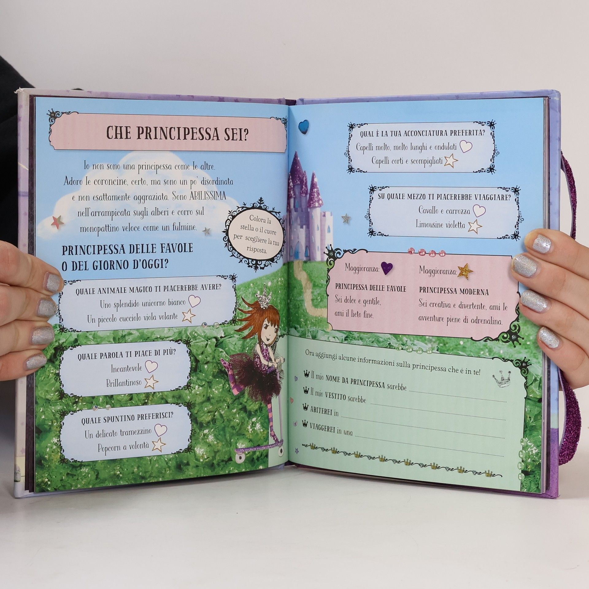 Gillian Henney Glitterbelle io e te. Il diario che parla di noi, amiche del cuore!