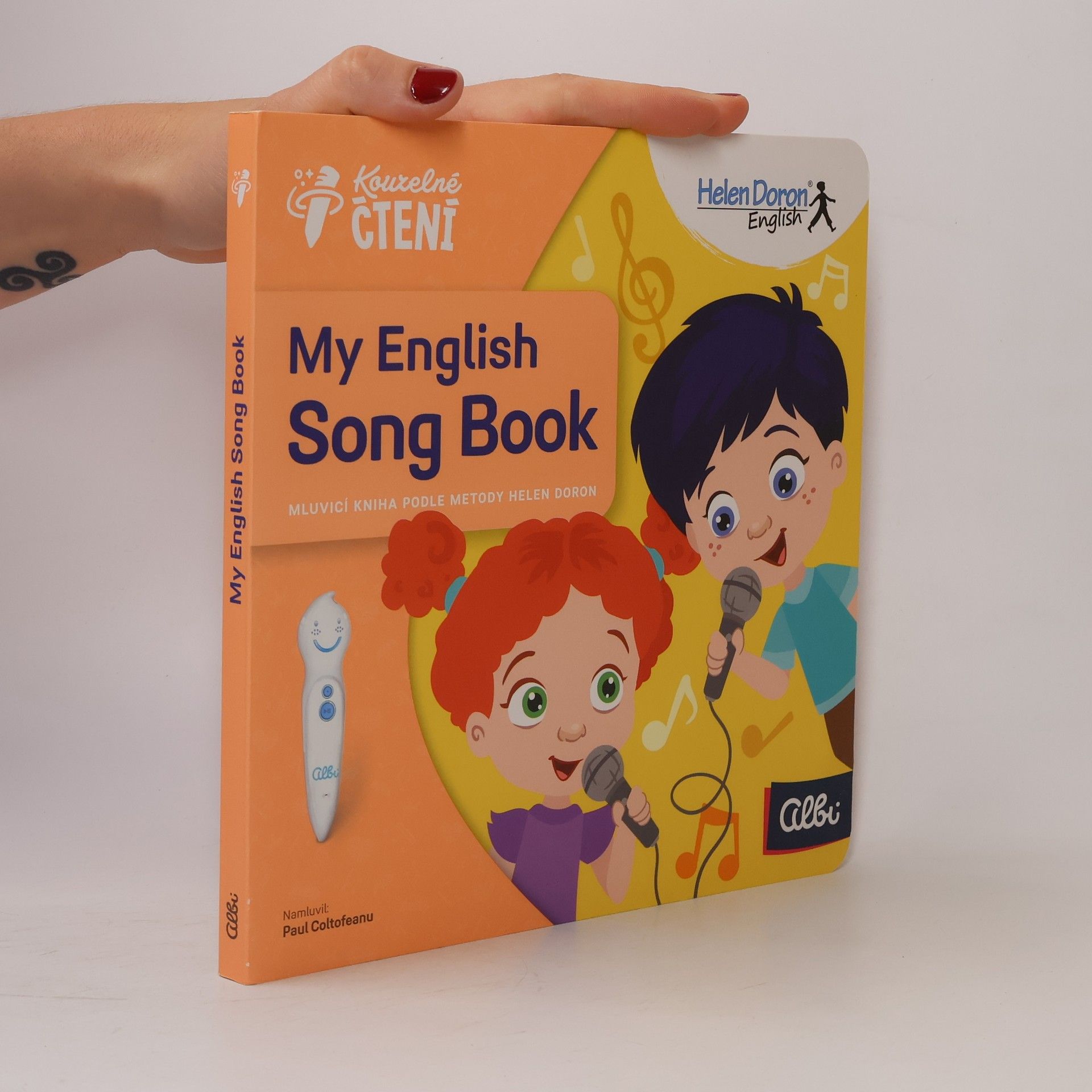 Helen Doron My English song book. Mluvicí kniha podle metody Helen Doron