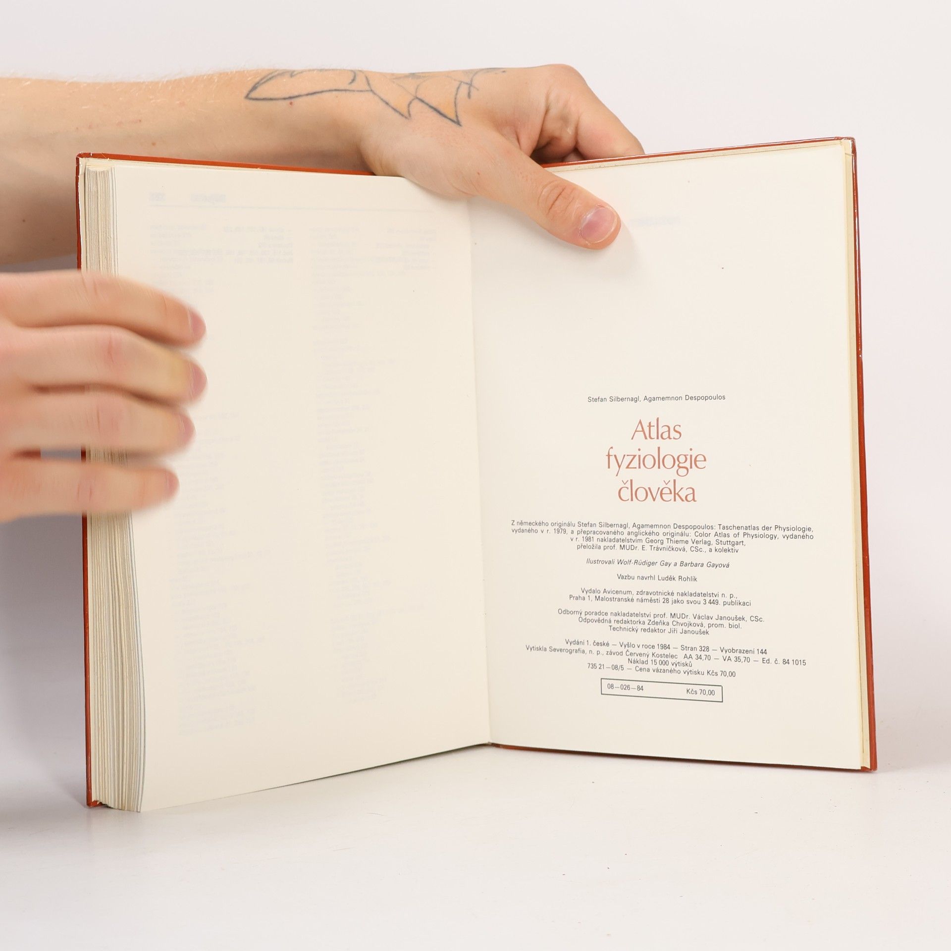 Stefan Silbernagl Atlas fyziologie člověka
