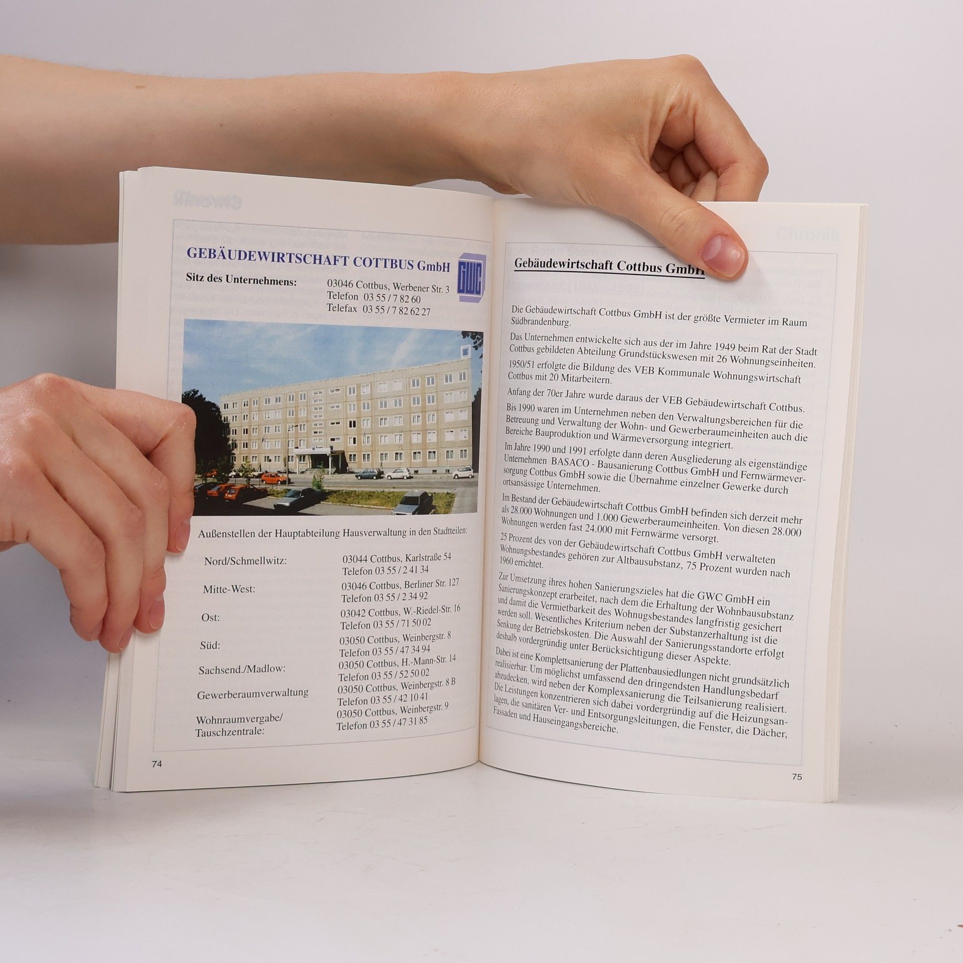 Collectif d'auteurs Cottbus und Umgebung