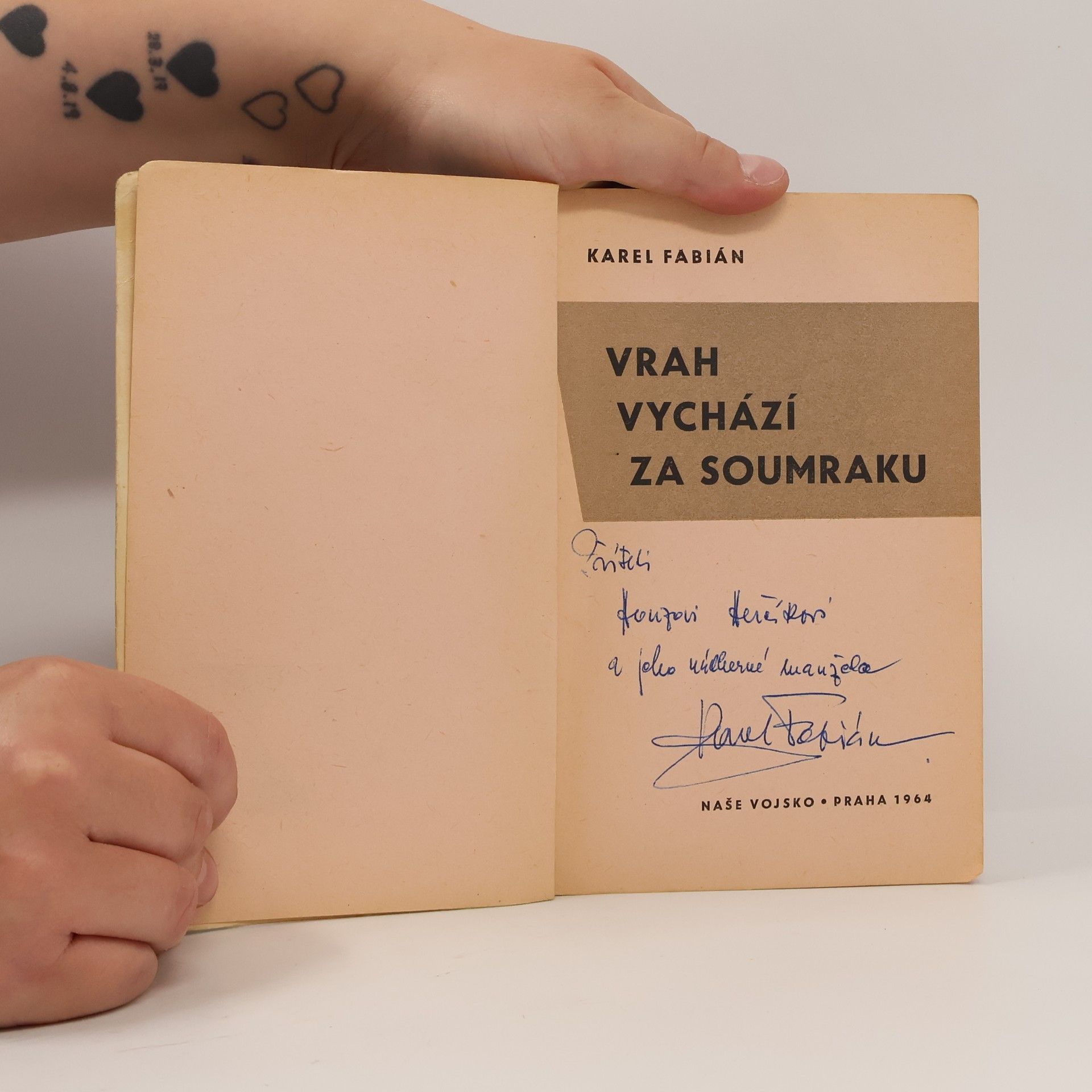 Karel Fabián Vrah vychází za soumraku