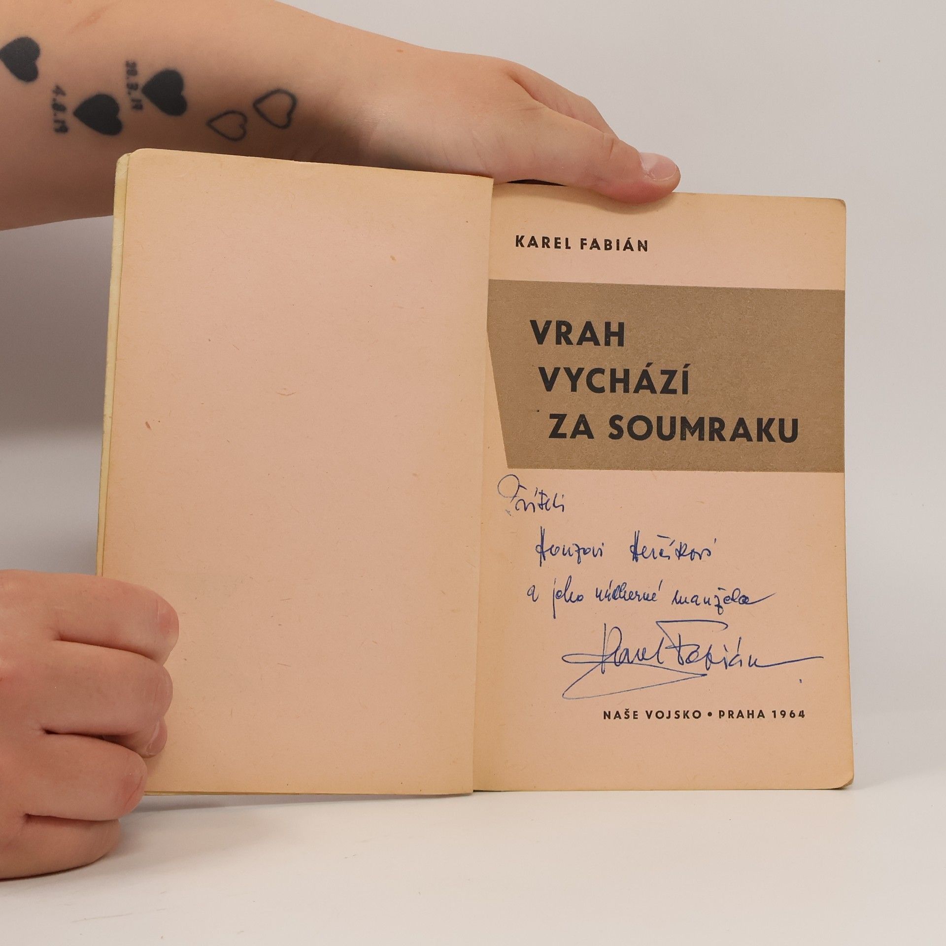 Karel Fabián Vrah vychází za soumraku