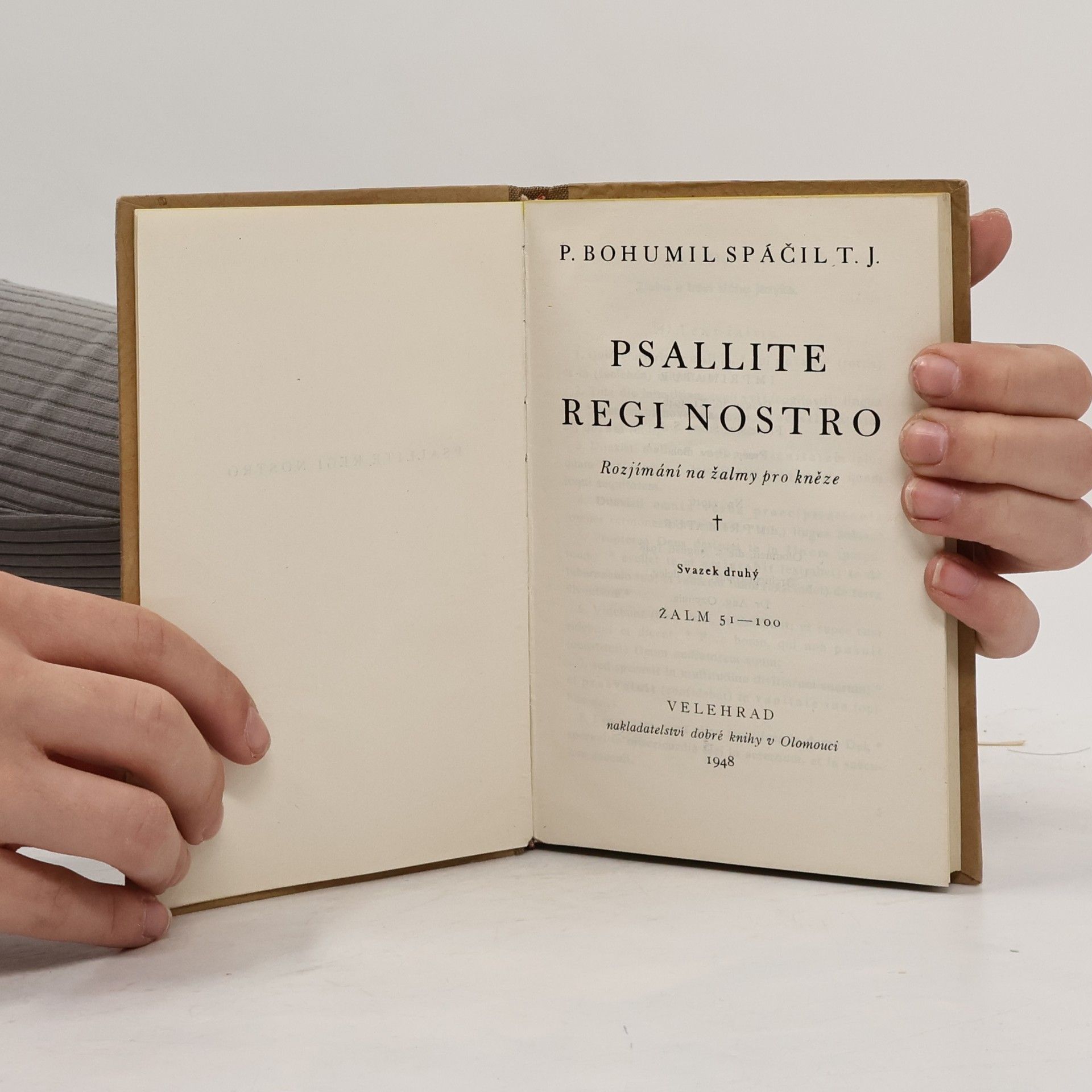 Bohumil Spáčil Psallite regi nostro
