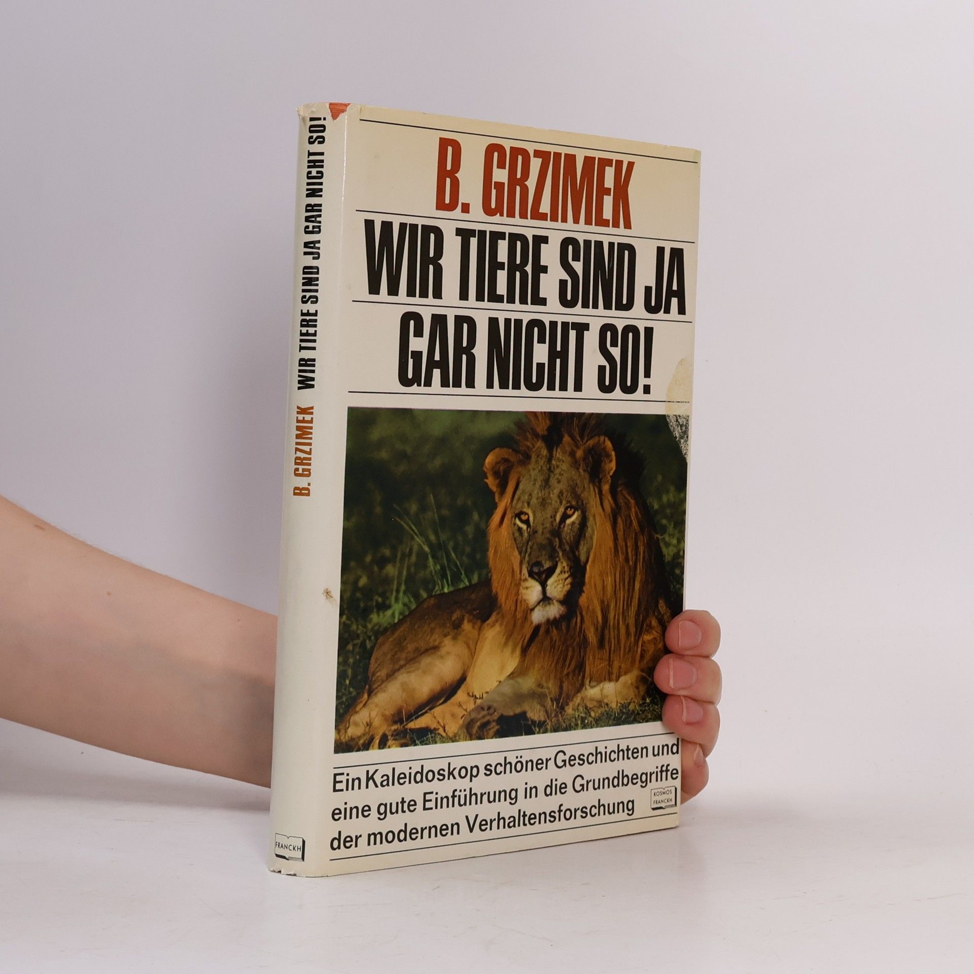 Bernhard Grzimek Wir Tiere sind ja gar nicht so!