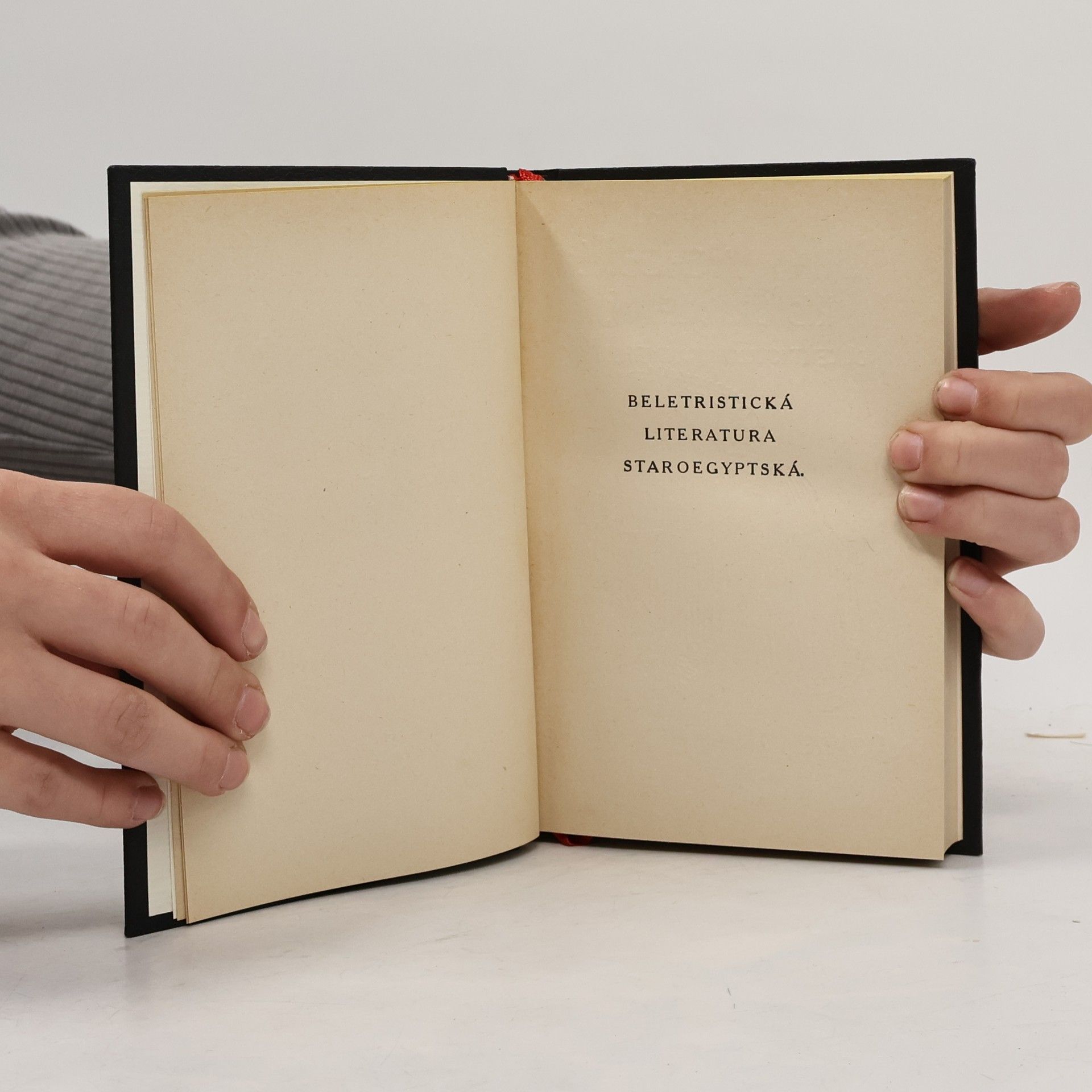 František Lexa Beletristická literatura staroegyptská