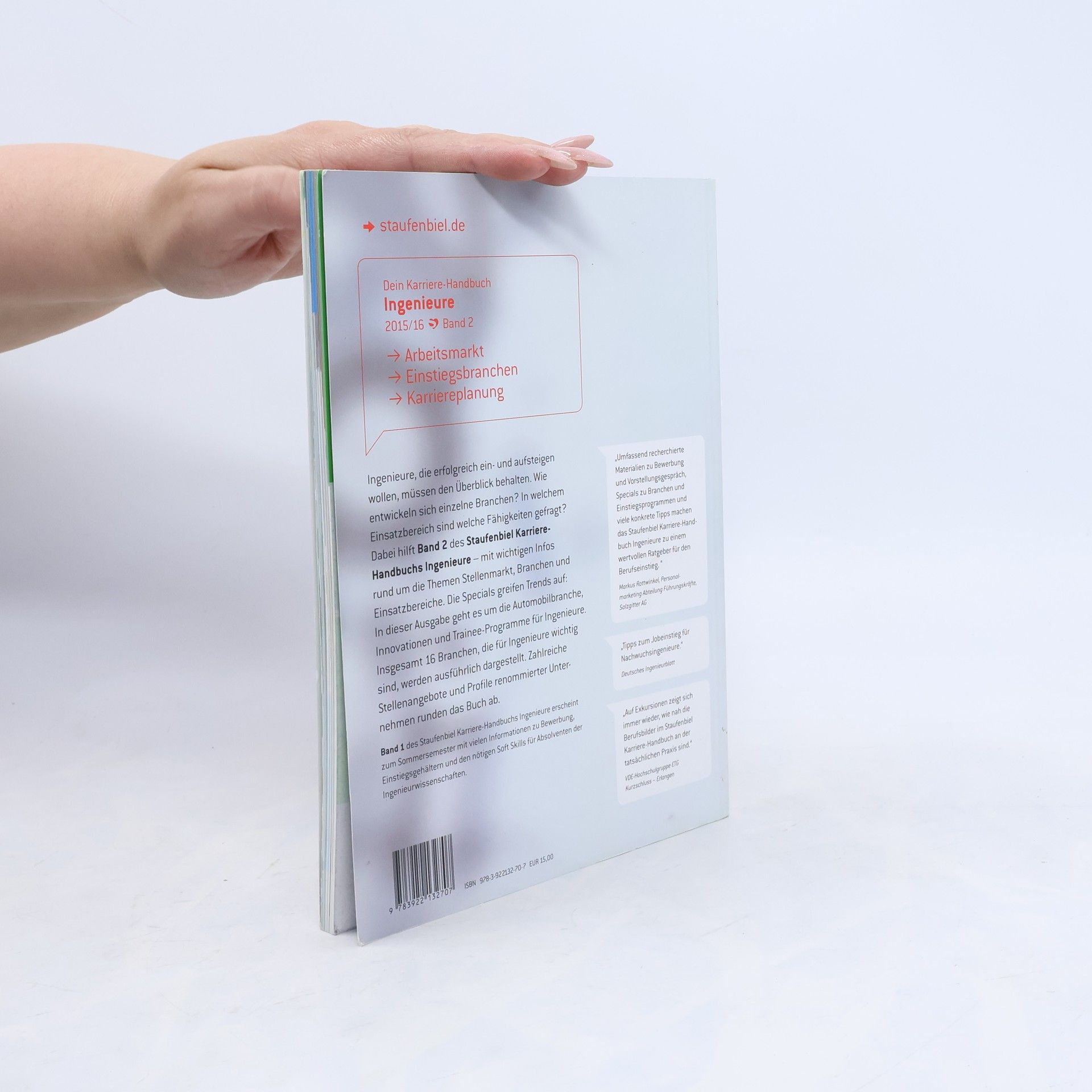 Birgit Giesen Dein Karriere-Handbuch - 2: Staufenbiel Ingenieure 2015/16