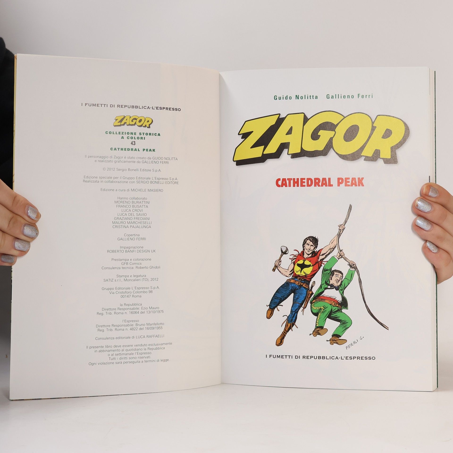 Gallieno Ferri Zagor 43