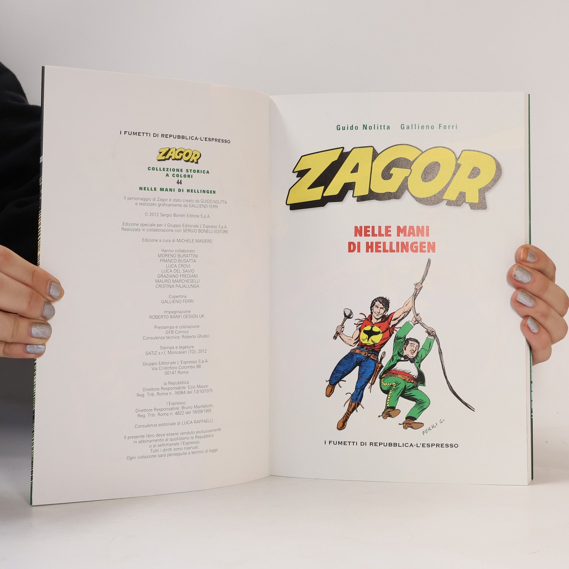 Guido Nolitta Zagor 44