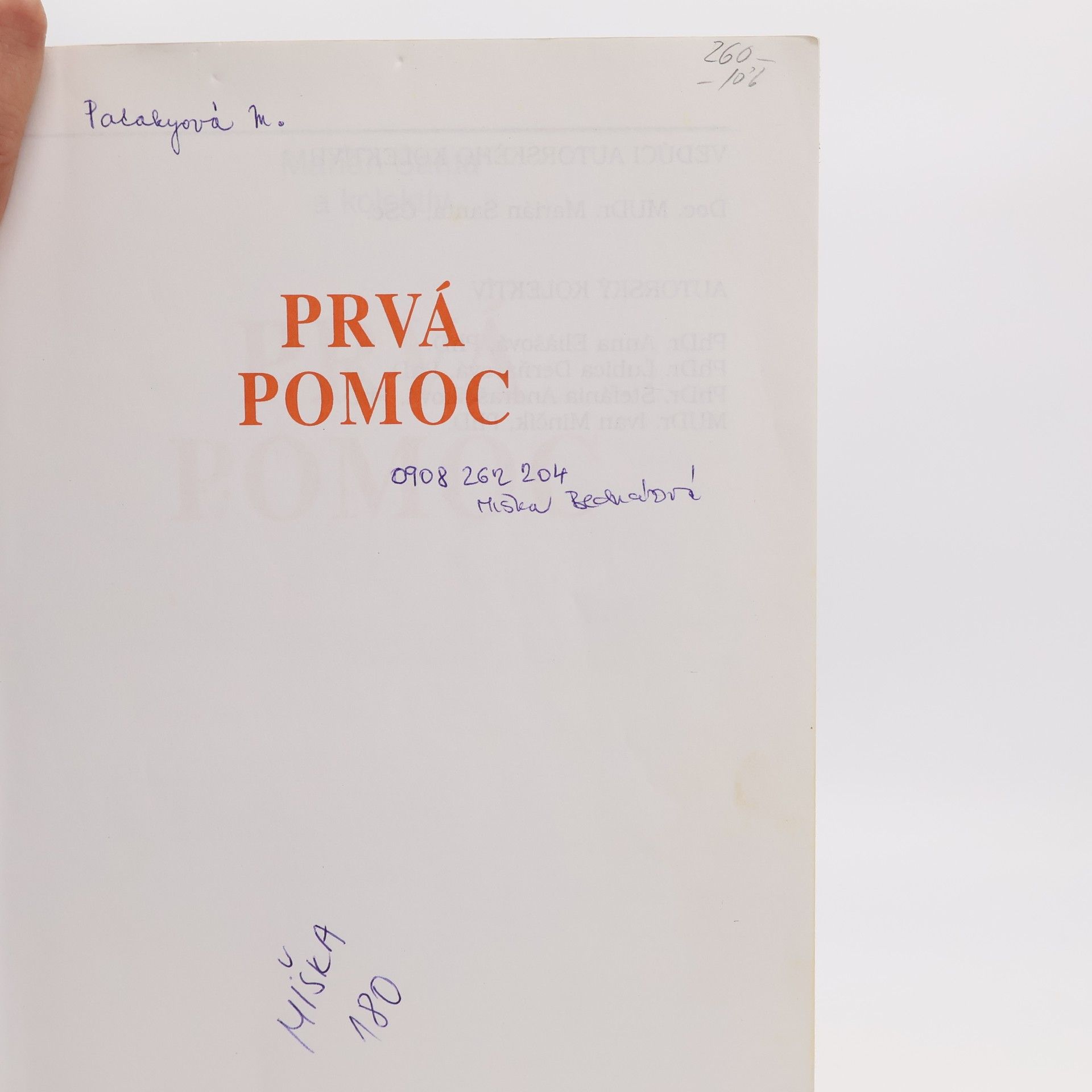 Marián Šanta Prvá pomoc