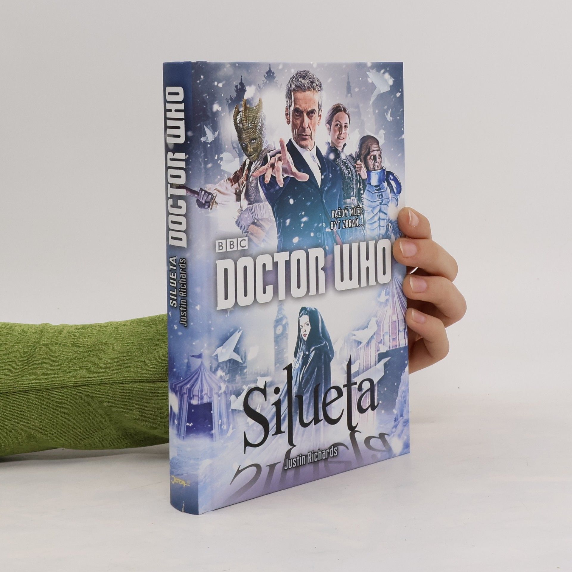 Justin Richards Doctor Who. Silueta