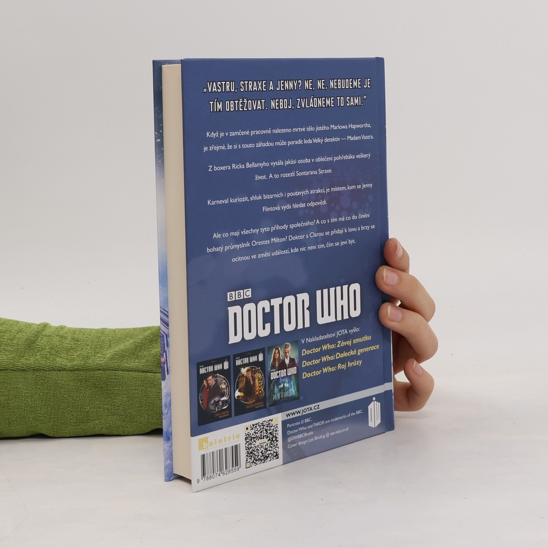 Justin Richards Doctor Who. Silueta