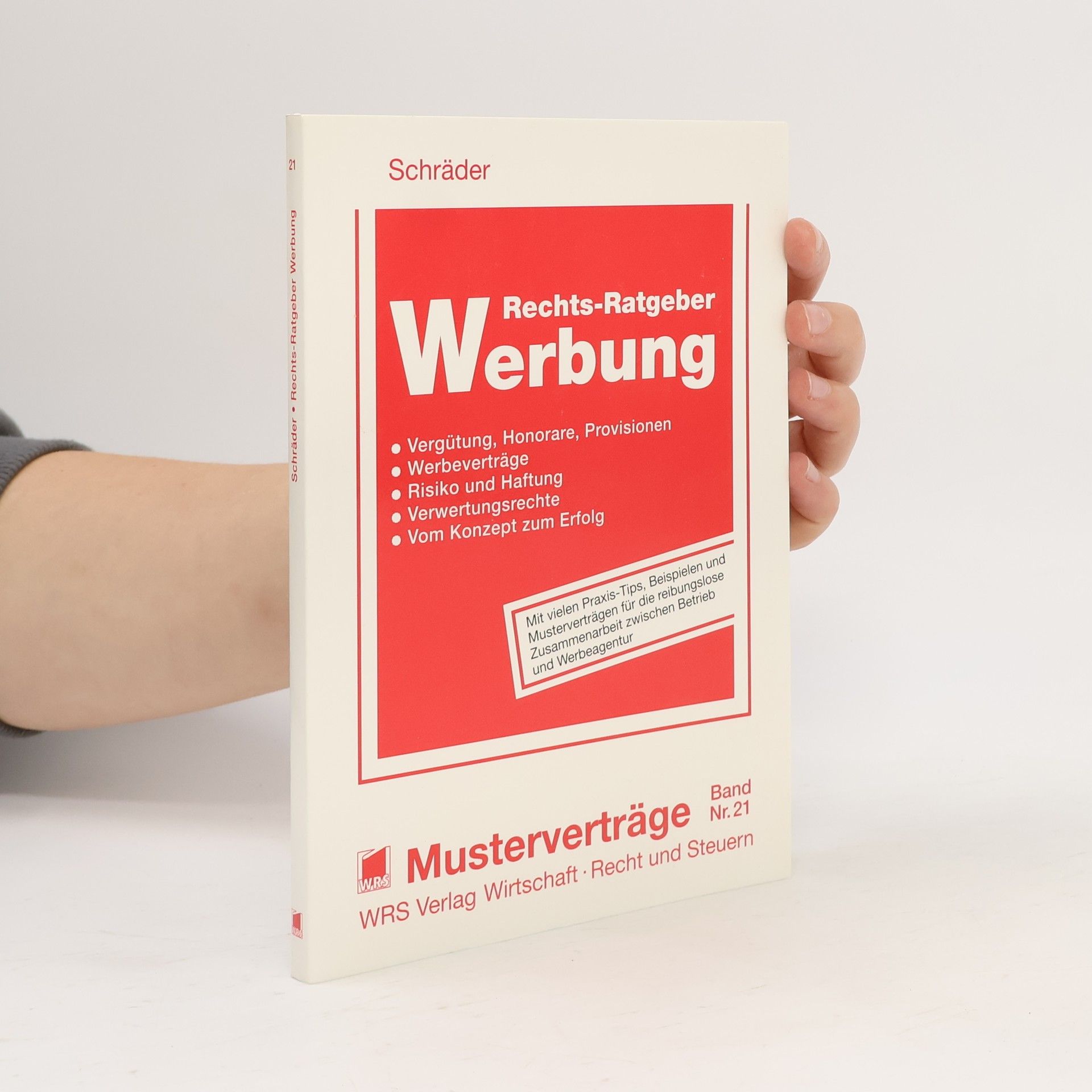 Klaus Schräder Rechts-Ratgeber Werbung