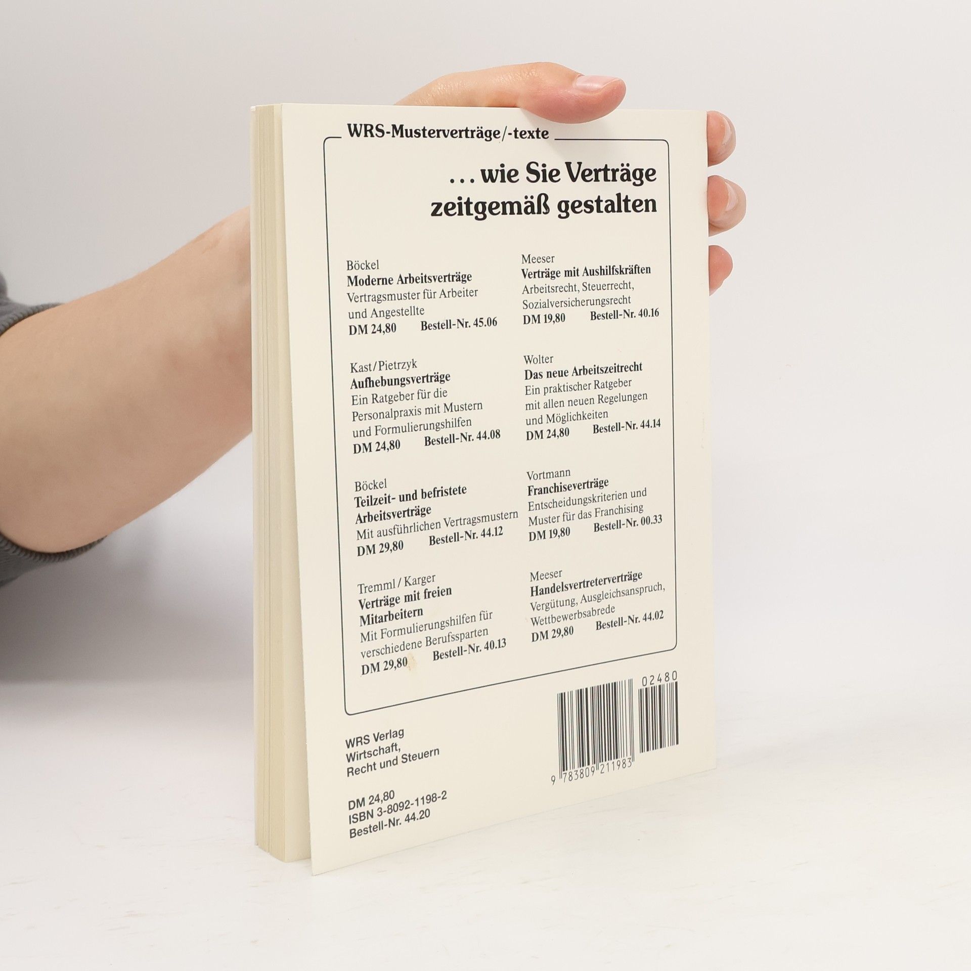 Klaus Schräder Rechts-Ratgeber Werbung