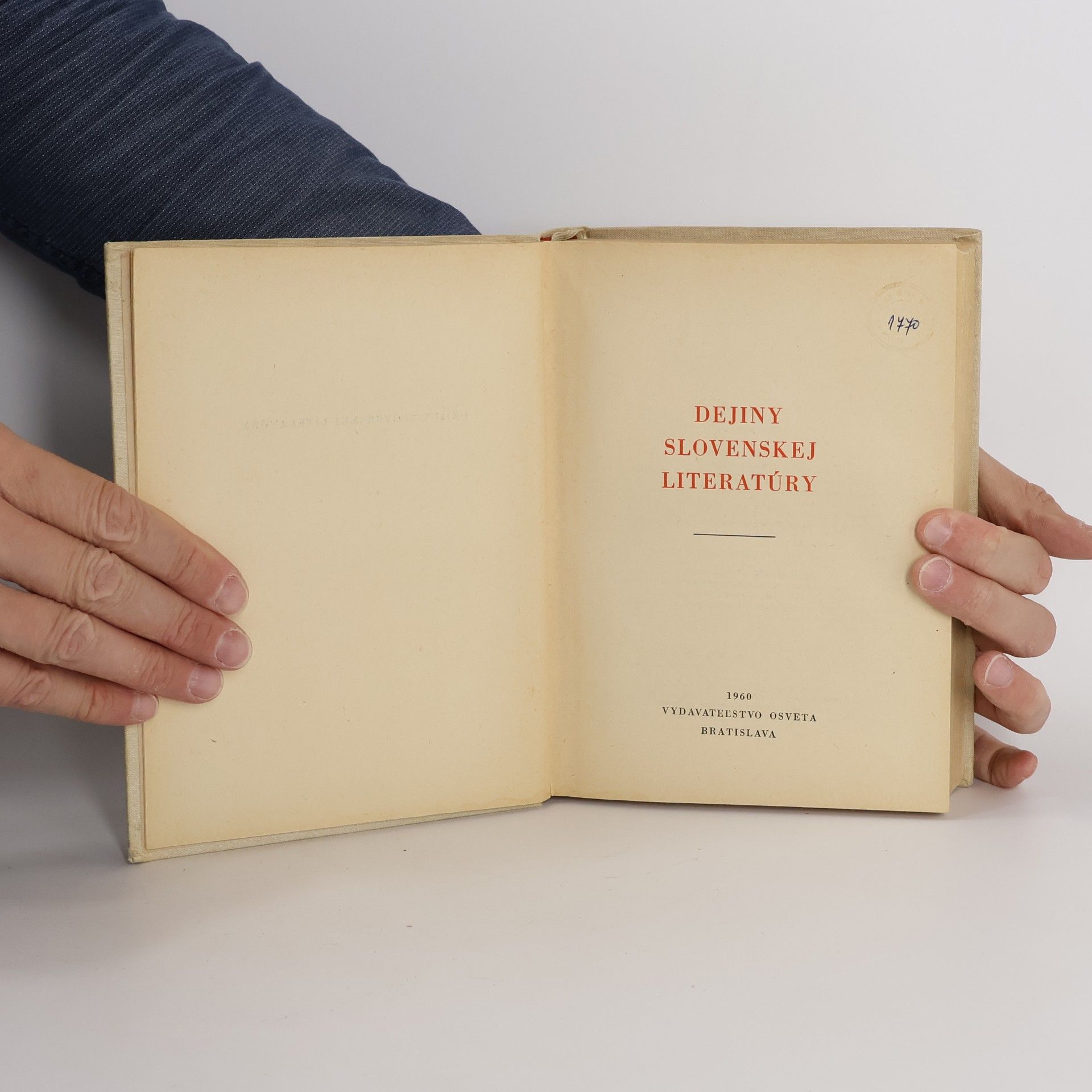 Autores varios Dejiny slovenskej literatúry