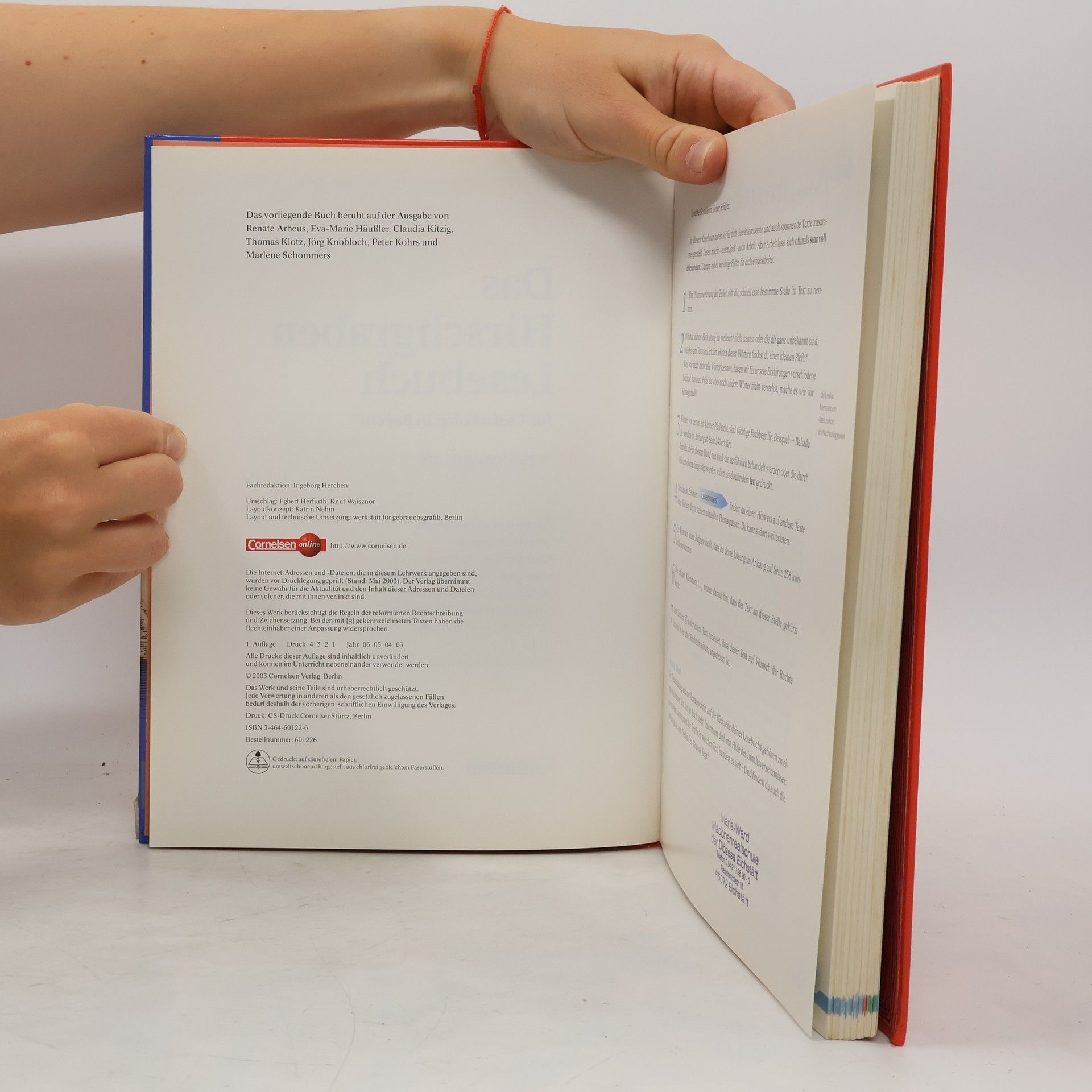 Realschule Bayern - 9: Das Hirschgraben Lesebuch