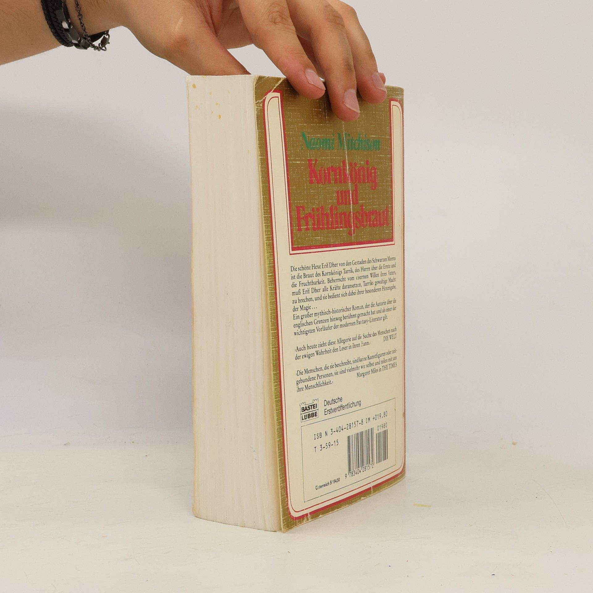 Naomi Mitchison Bastei Lübbe Taschenbücher: Kornkönig und Frühlingsbraut - Paperbacks