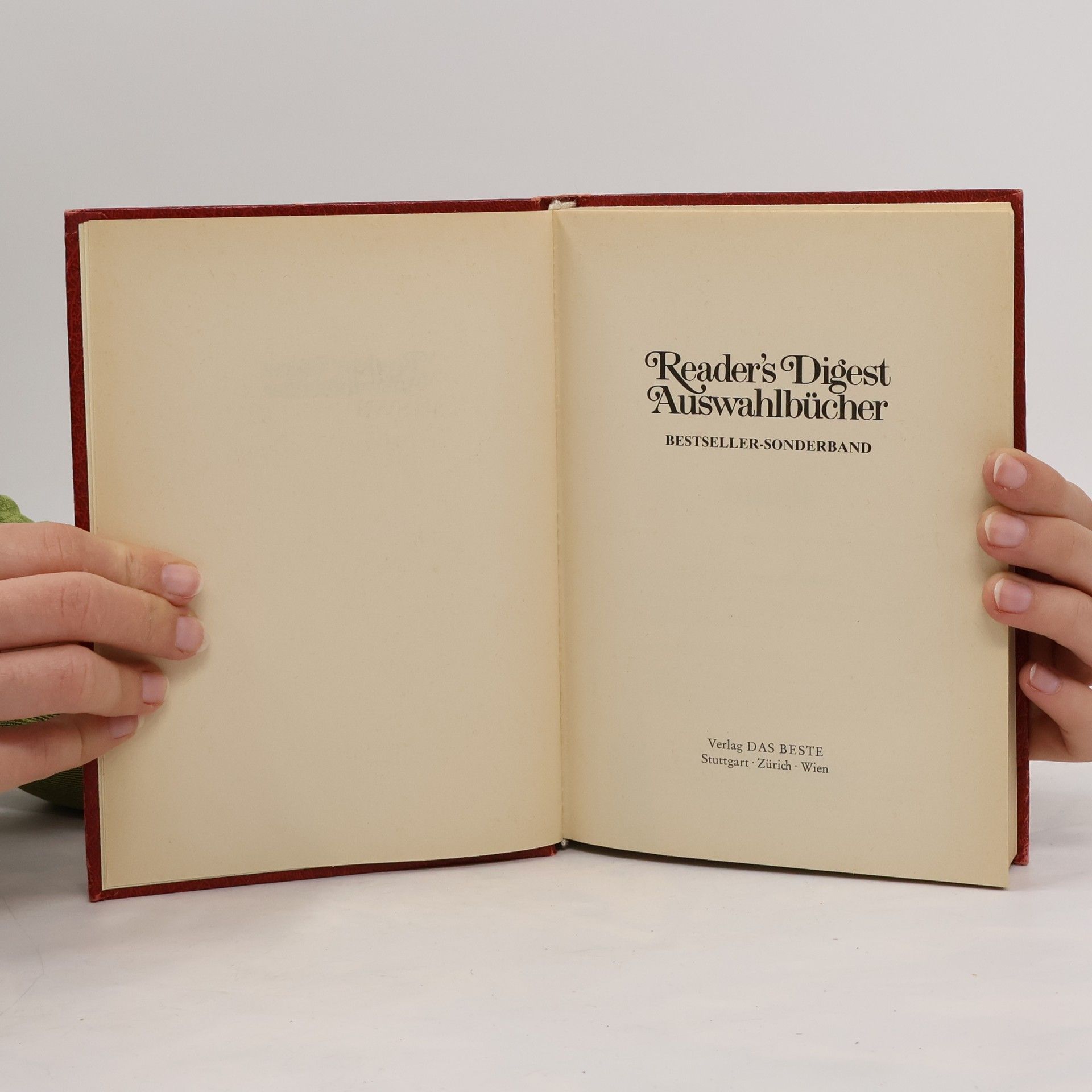 Various authors Reader's Digest Auswahlbücher