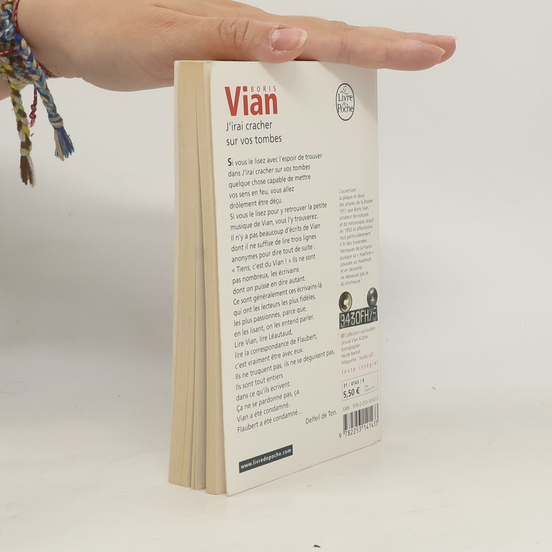 Boris Vian J´ irai cracher sur vos tombes