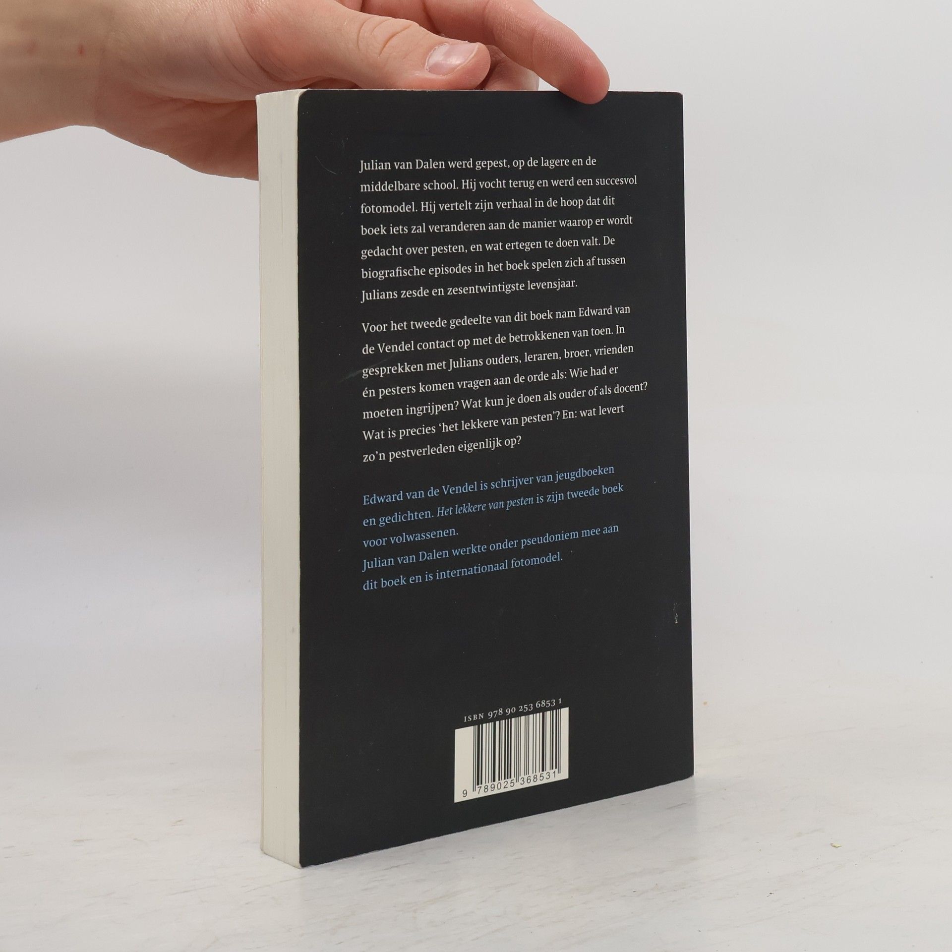 Edward van de Vendel Het lekkere van pesten