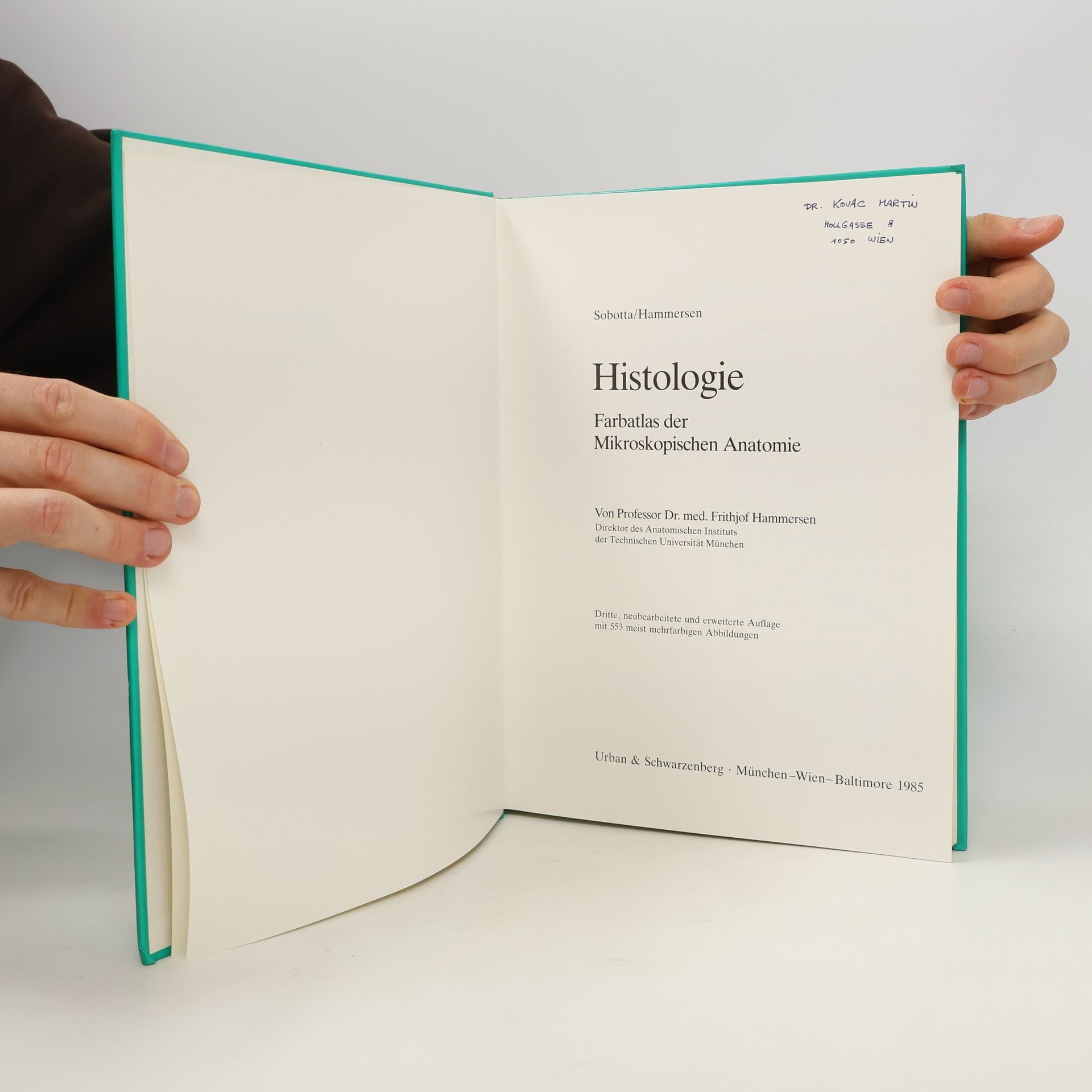 Frithjof Hammersen Histologie