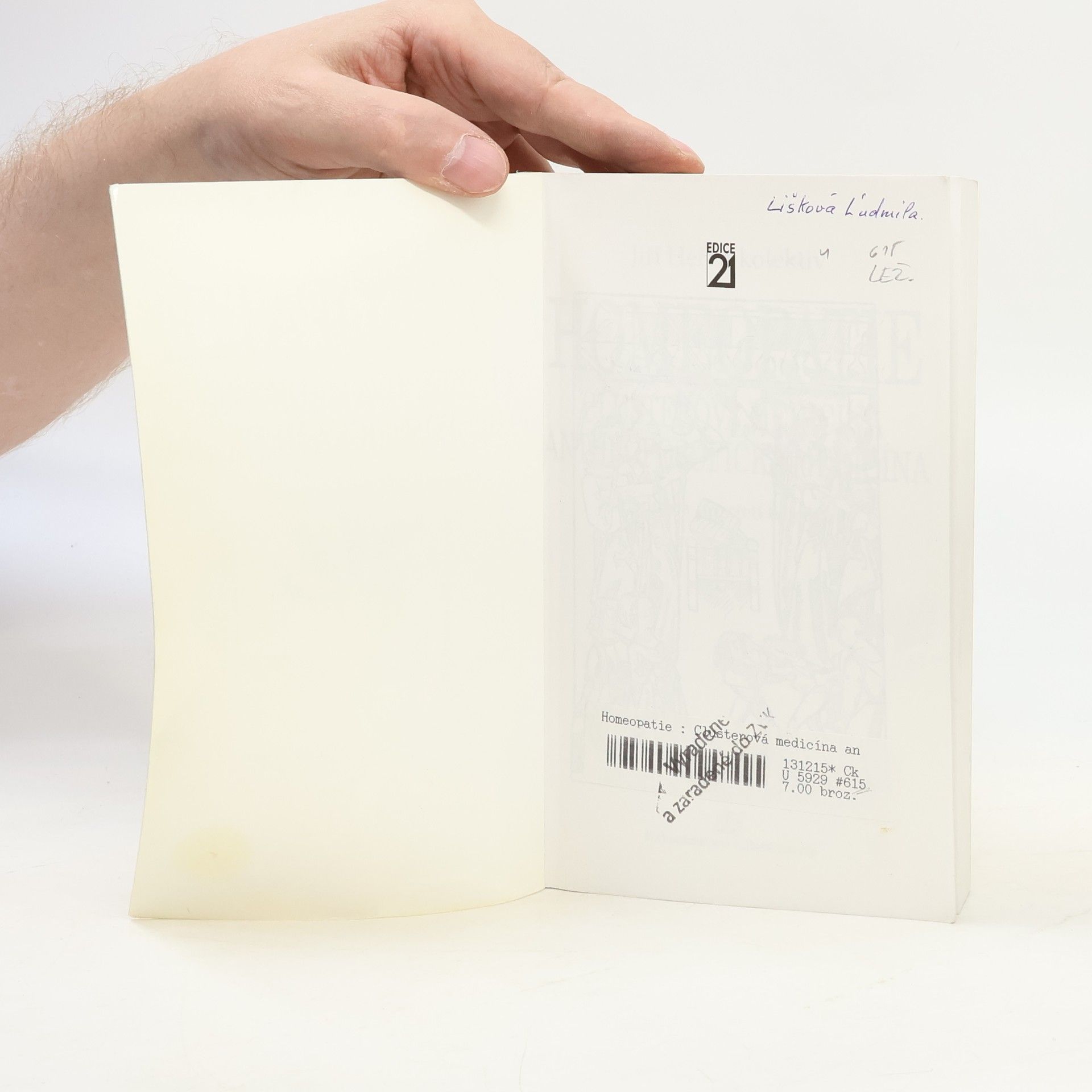 Jiří Heřt Homeopatie: Clusterová medicína, anthroposofická medicína: Medicína pro třetí tisíciletí?