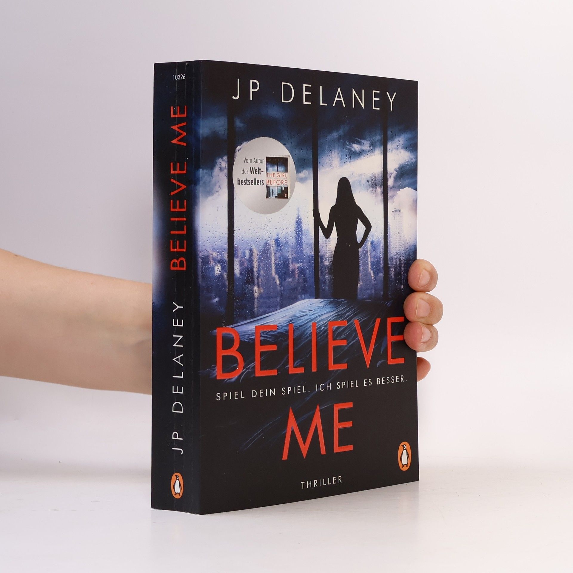J. P. Delaney Believe me