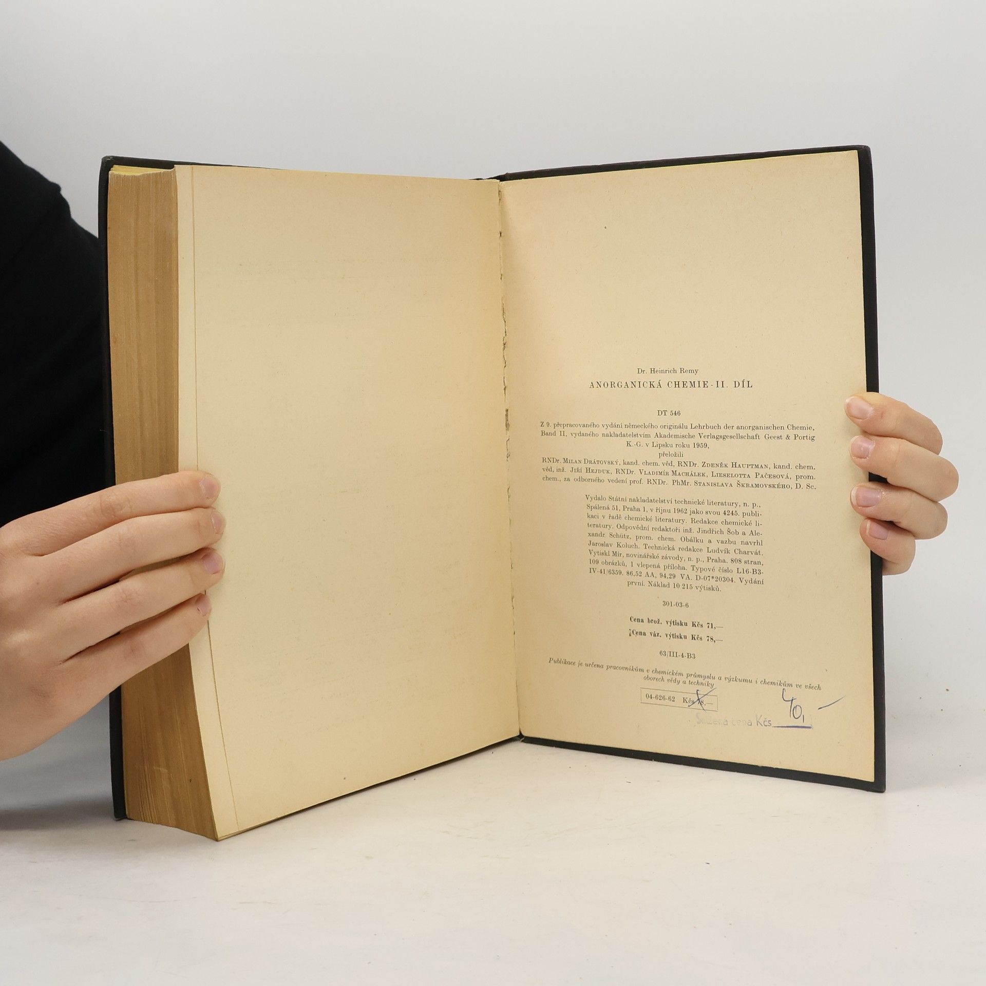 Heinrich Remy Anorganická chemie 2
